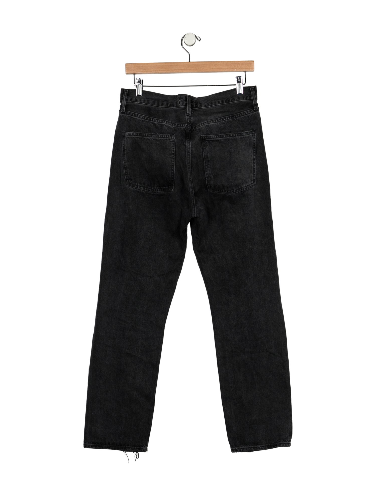 AGOLDE High-Rise Straight Leg Jeans