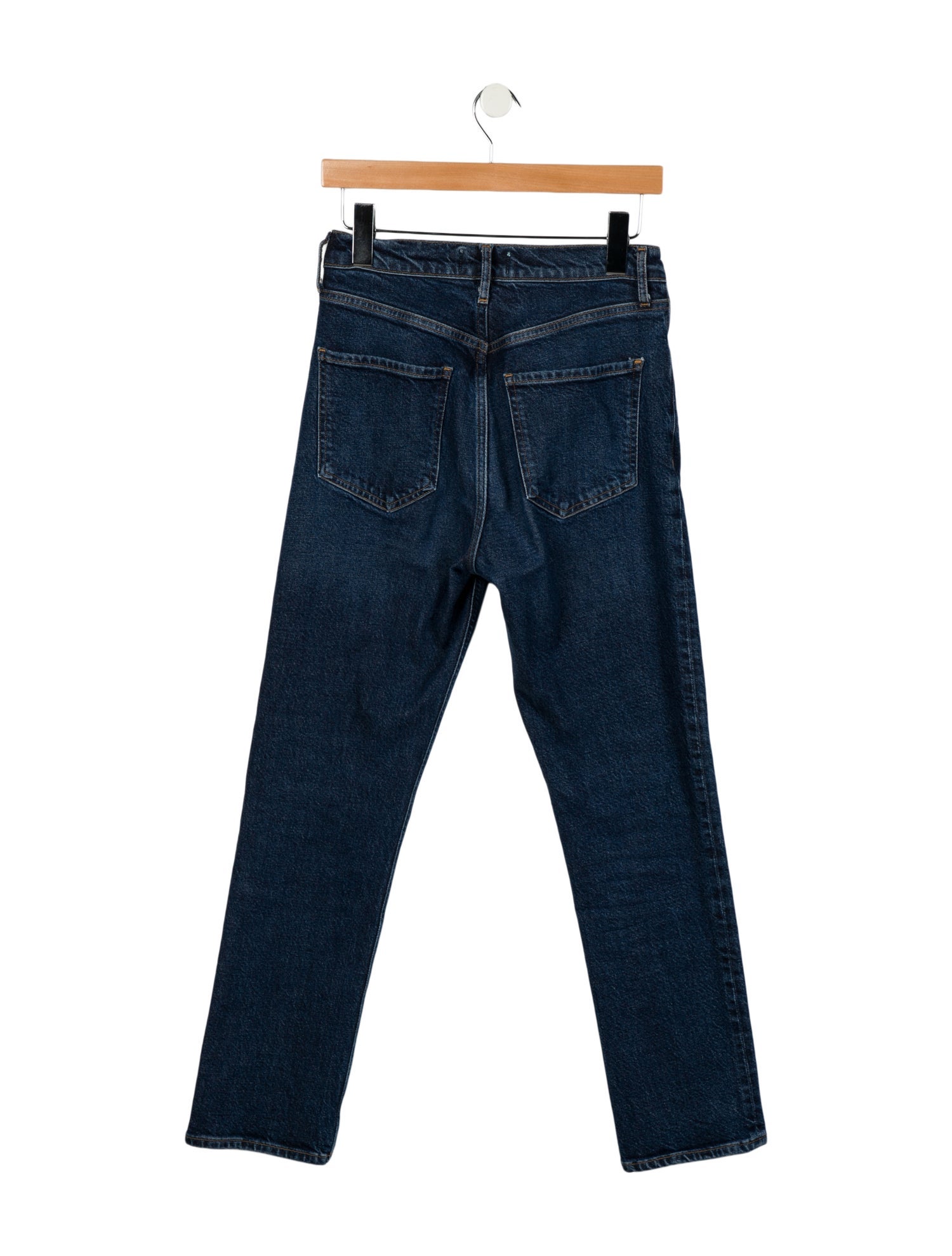 AGOLDE High-Rise Straight Leg Jeans
