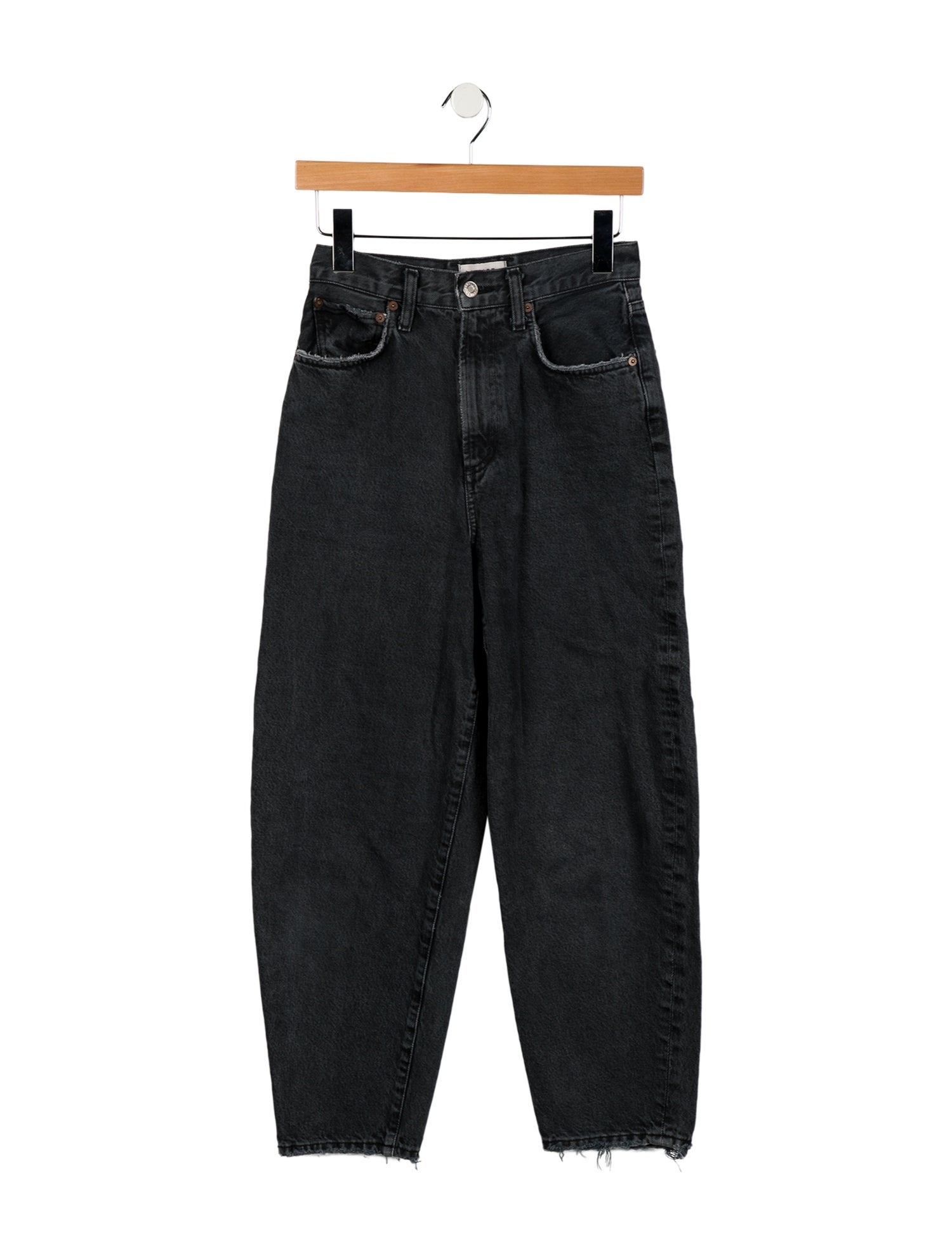 AGOLDE High-Rise Straight Leg Jeans
