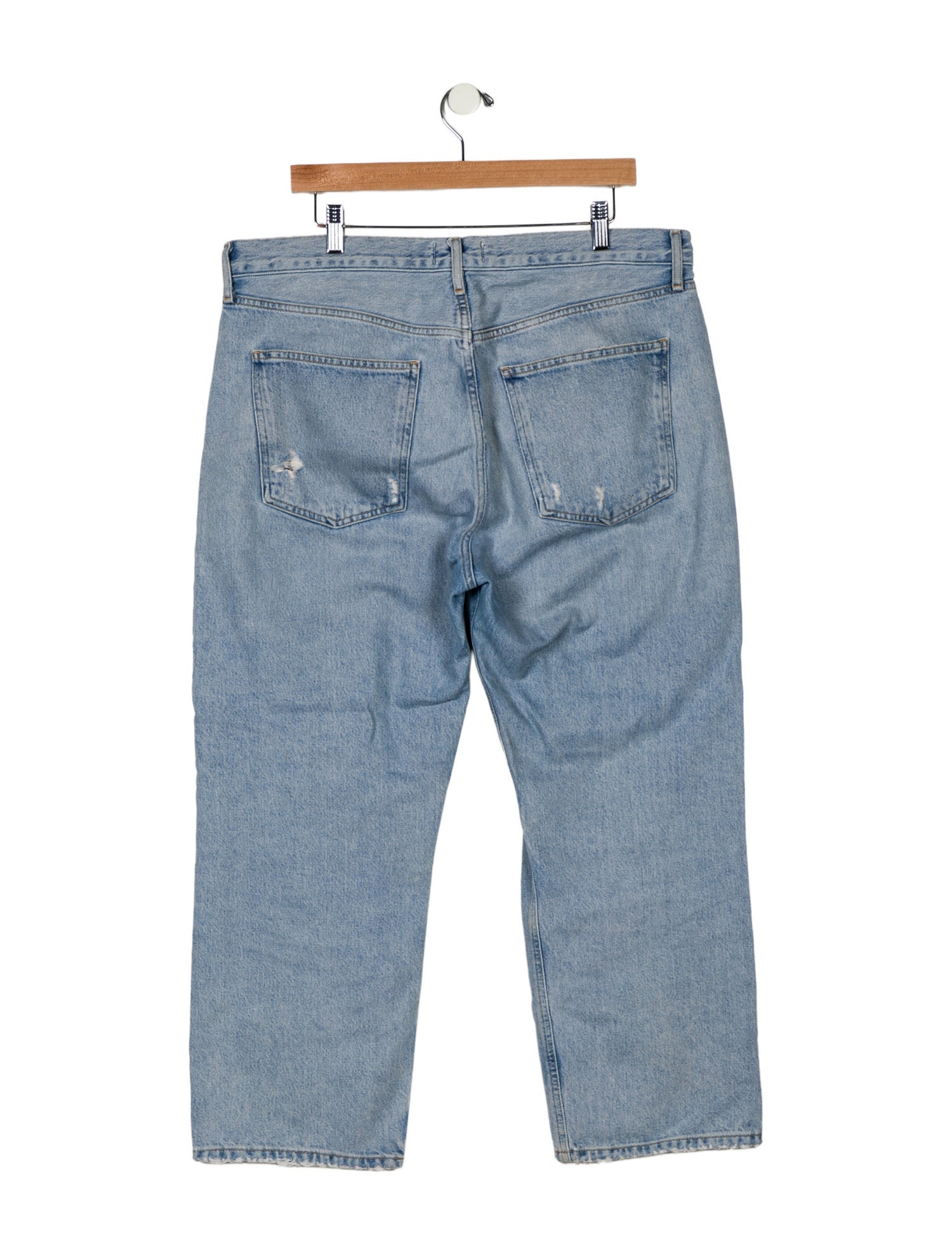 AGOLDE High-Rise Straight Leg Jeans
