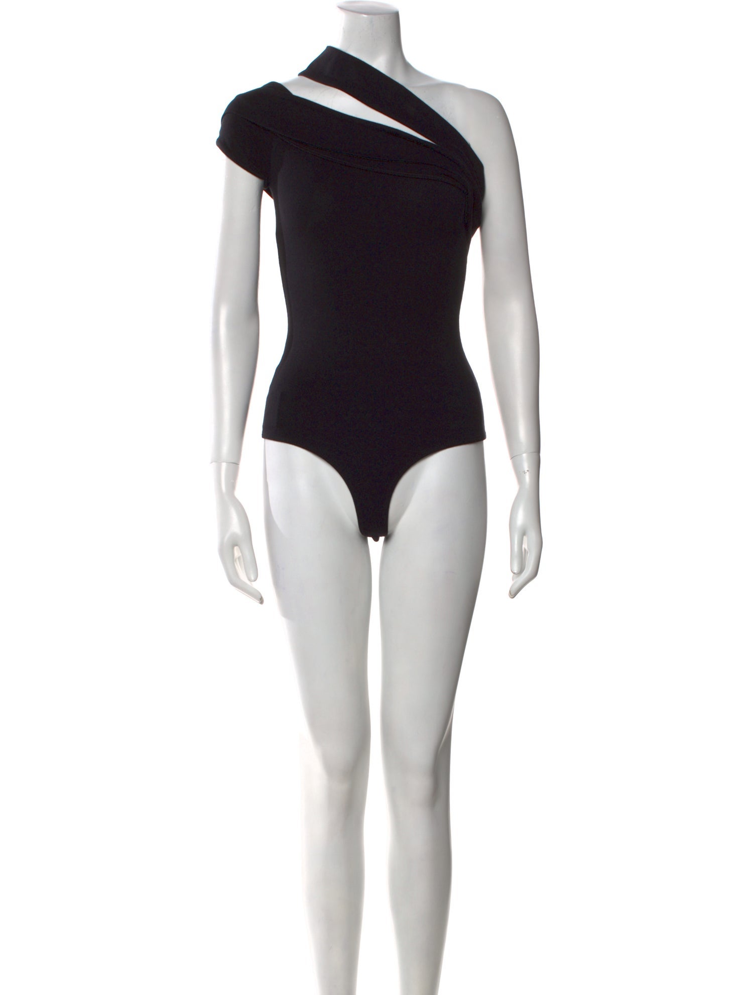 AGOLDE One-Shoulder Sleeveless Bodysuit