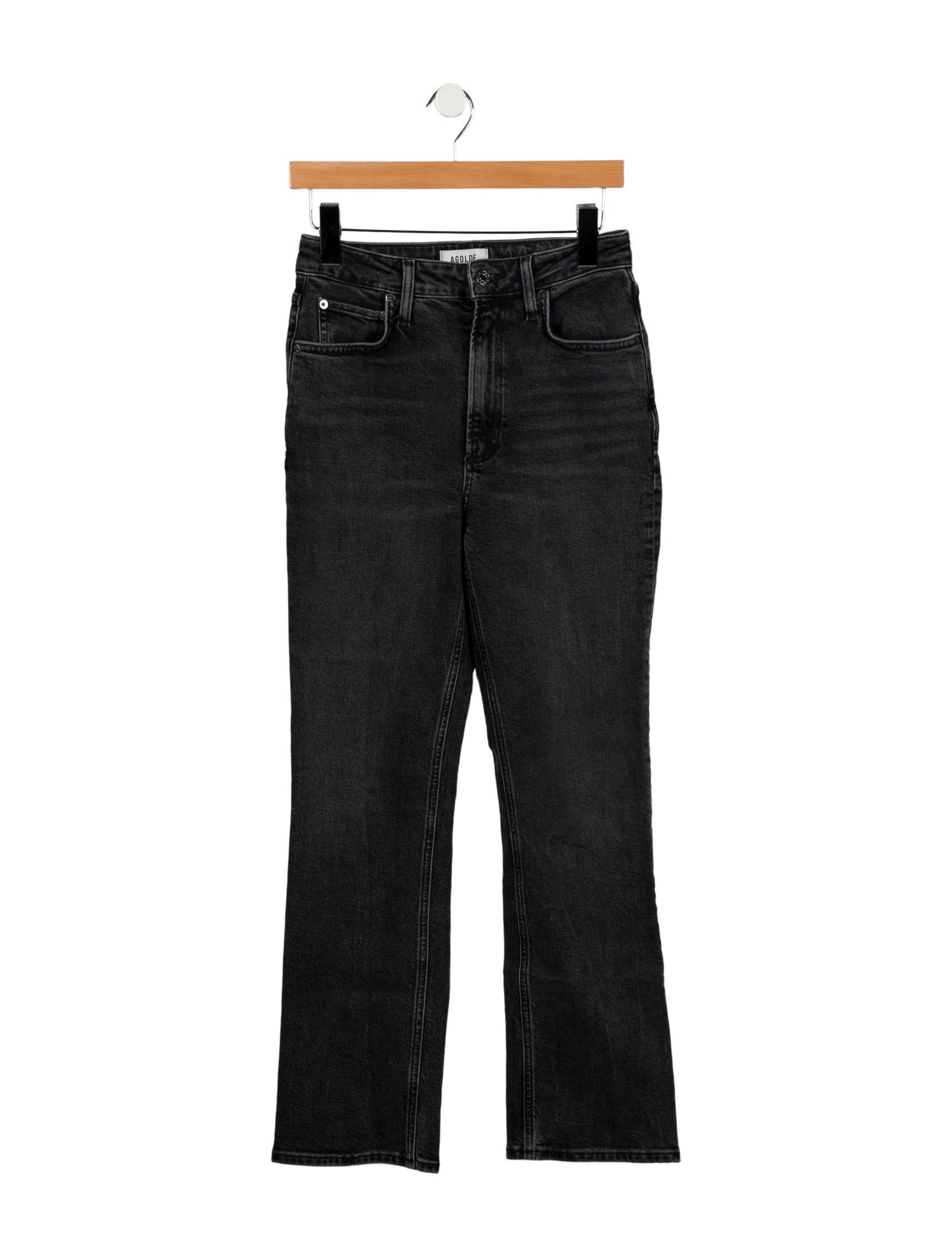 AGOLDE High-Rise Straight Leg Jeans