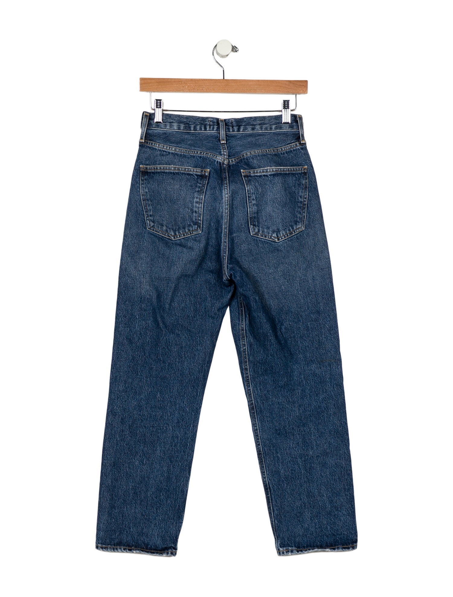 AGOLDE High-Rise Straight Leg Jeans