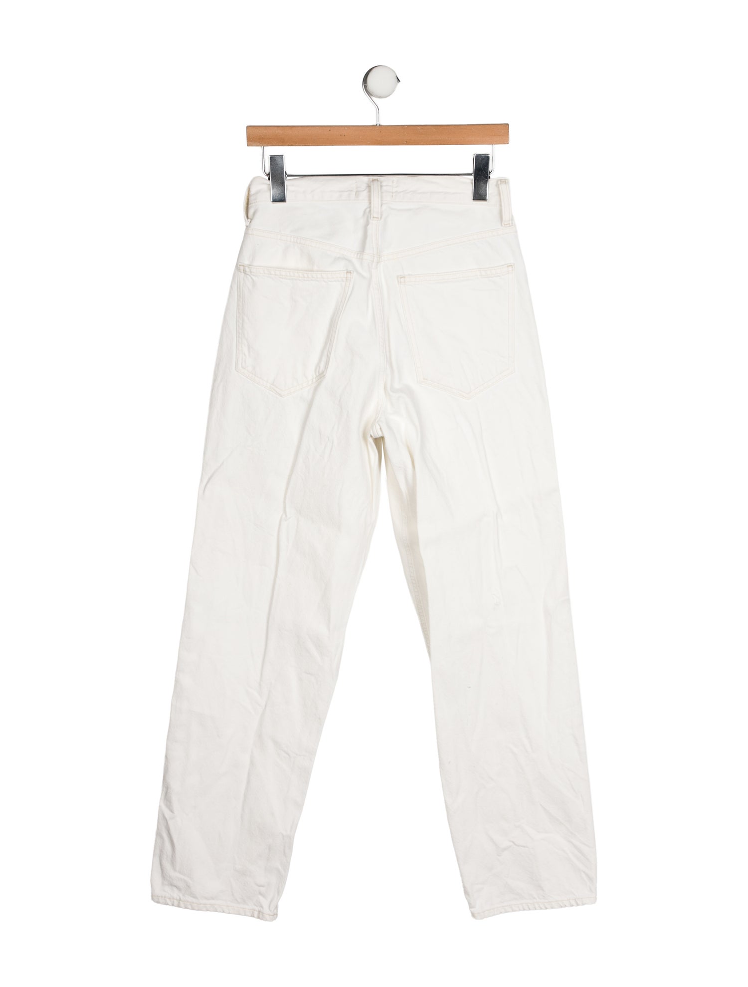 AGOLDE Mid-Rise Straight Leg Jeans