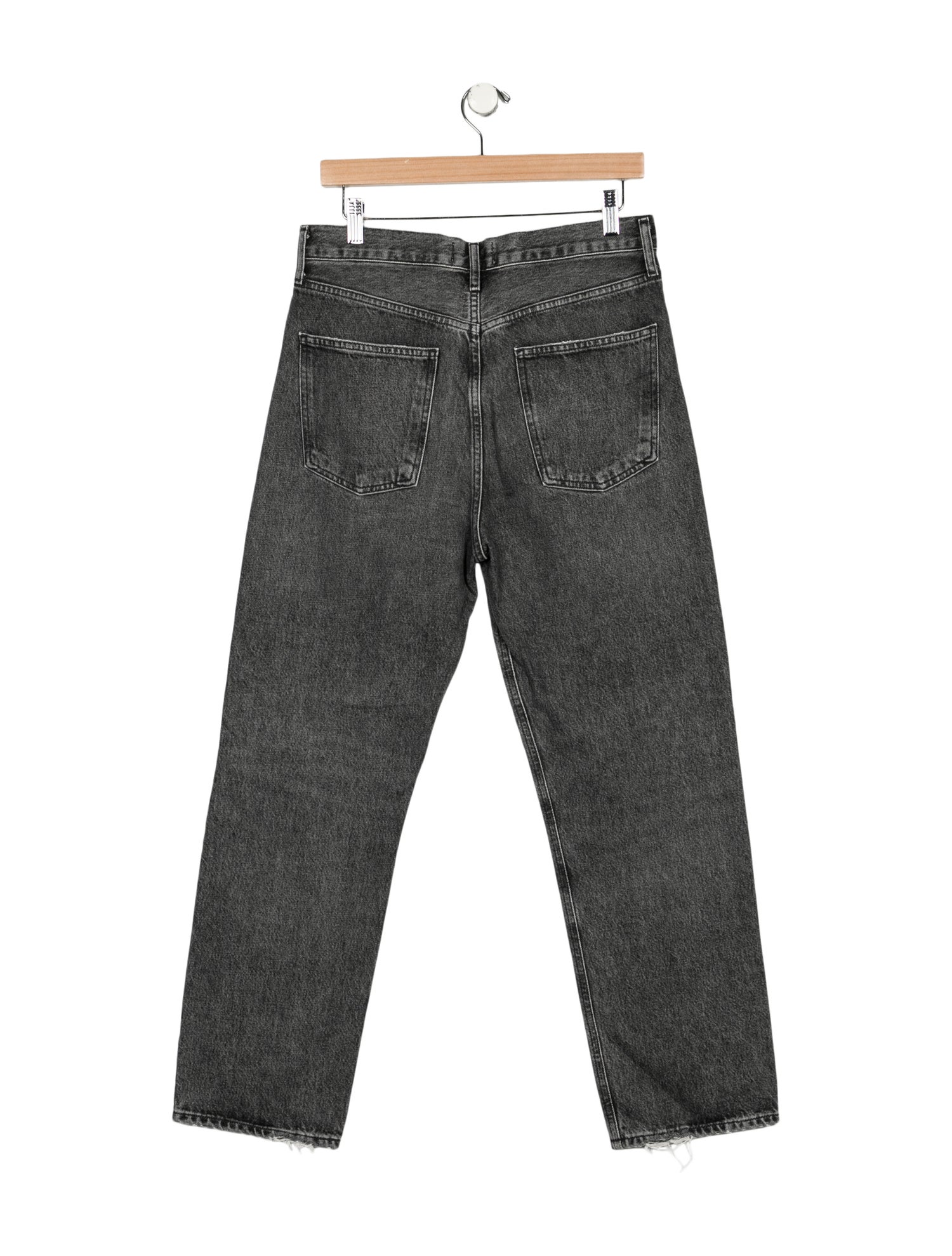 AGOLDE High-Rise Straight Leg Jeans