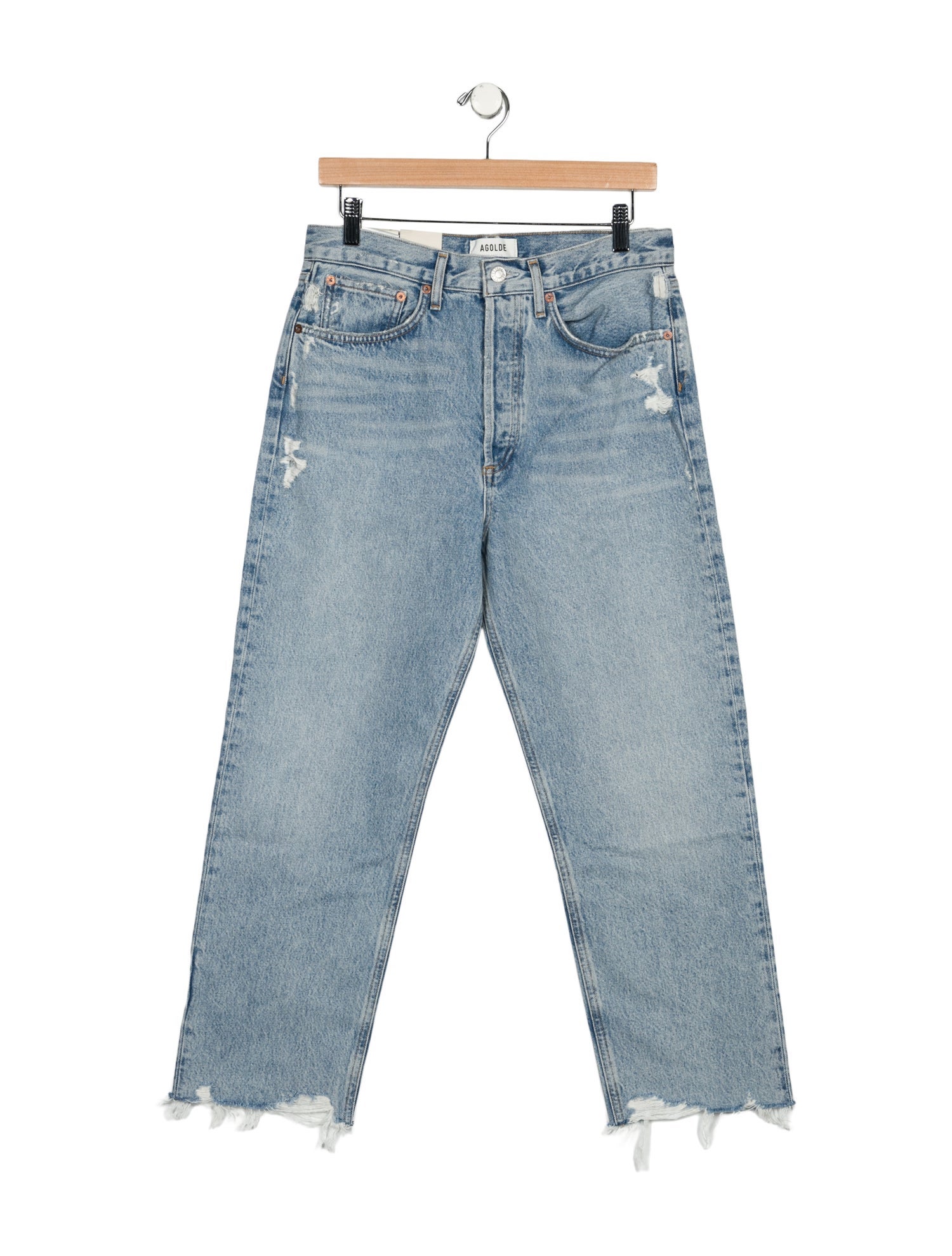 AGOLDE High-Rise Straight Leg Jeans w/ Tags
