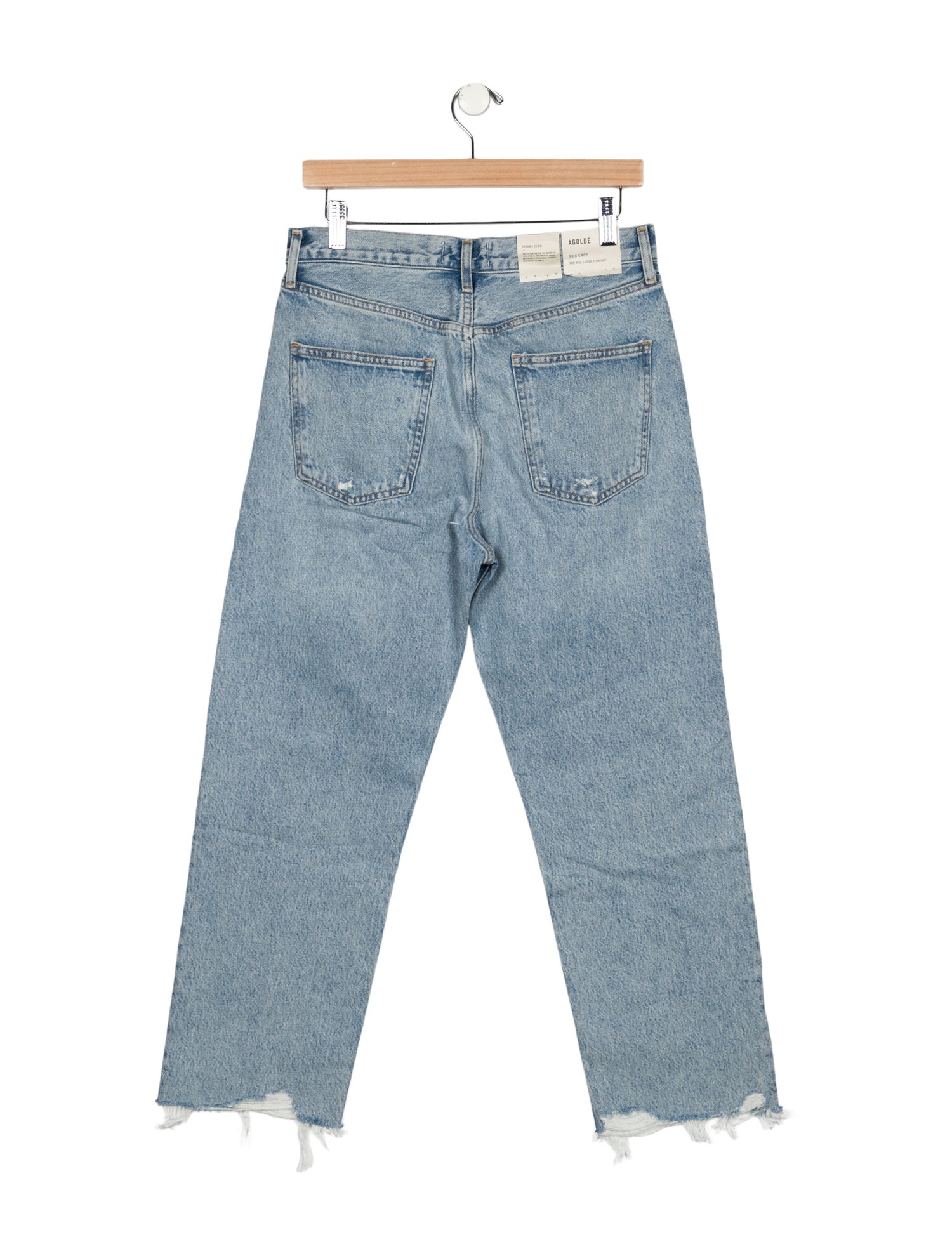 AGOLDE High-Rise Straight Leg Jeans w/ Tags