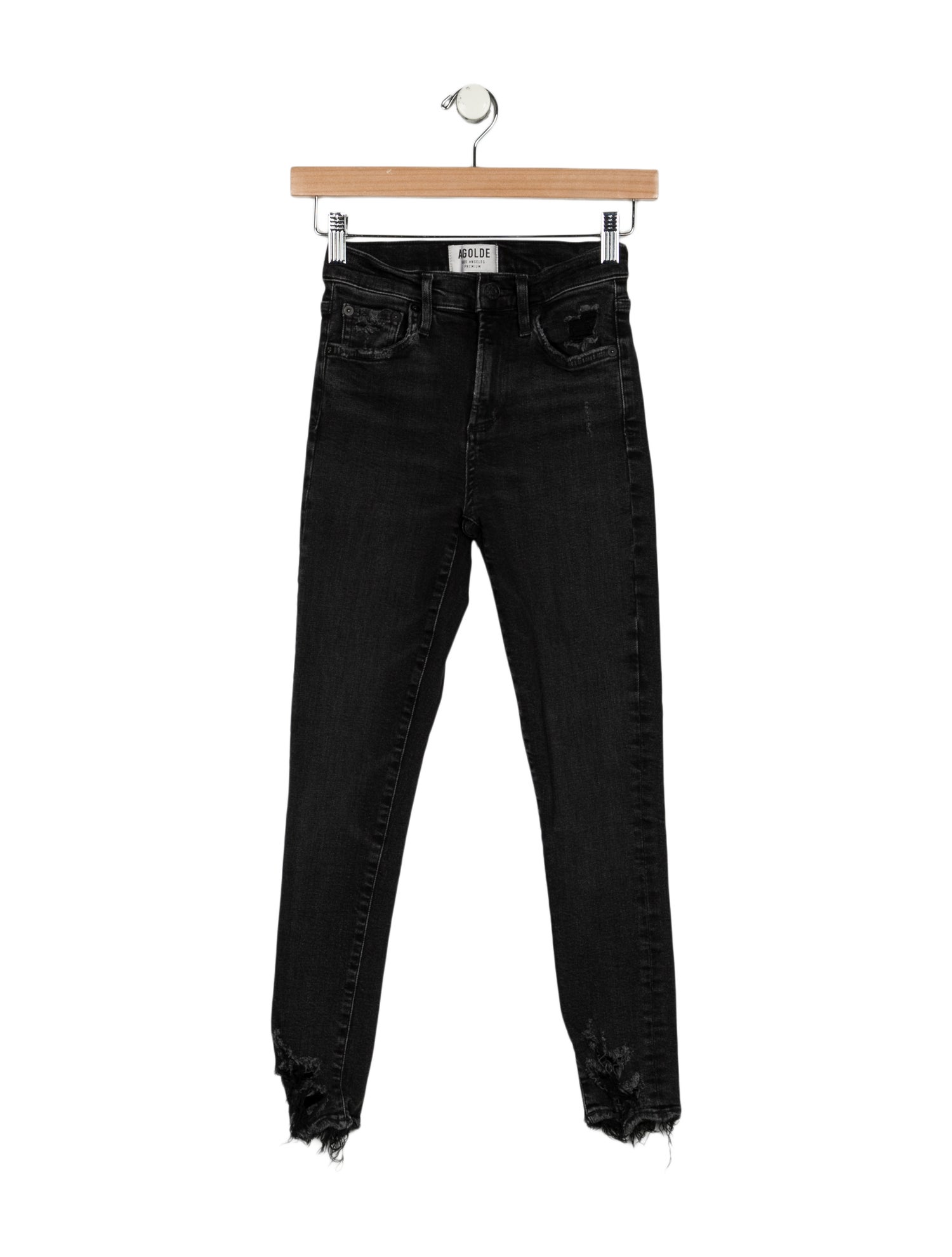 AGOLDE Mid-Rise Skinny Leg Jeans