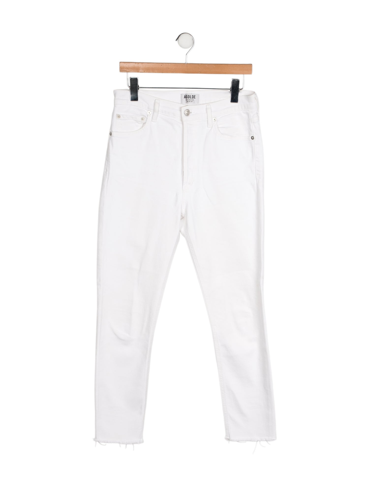 AGOLDE High-Rise Skinny Leg Jeans