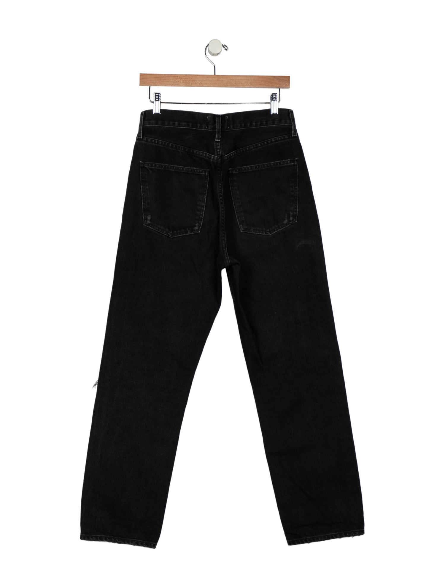 AGOLDE High-Rise Straight Leg Jeans