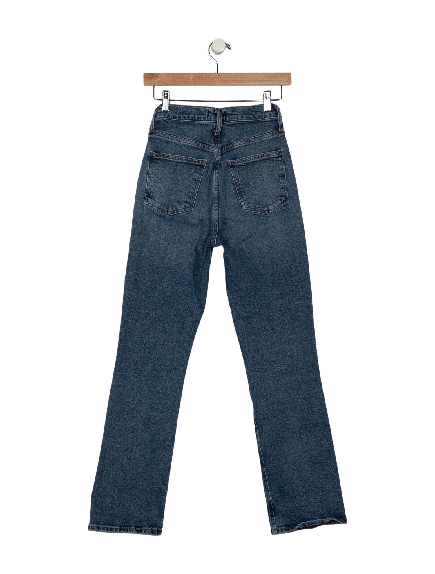 AGOLDE High-Rise Straight Leg Jeans
