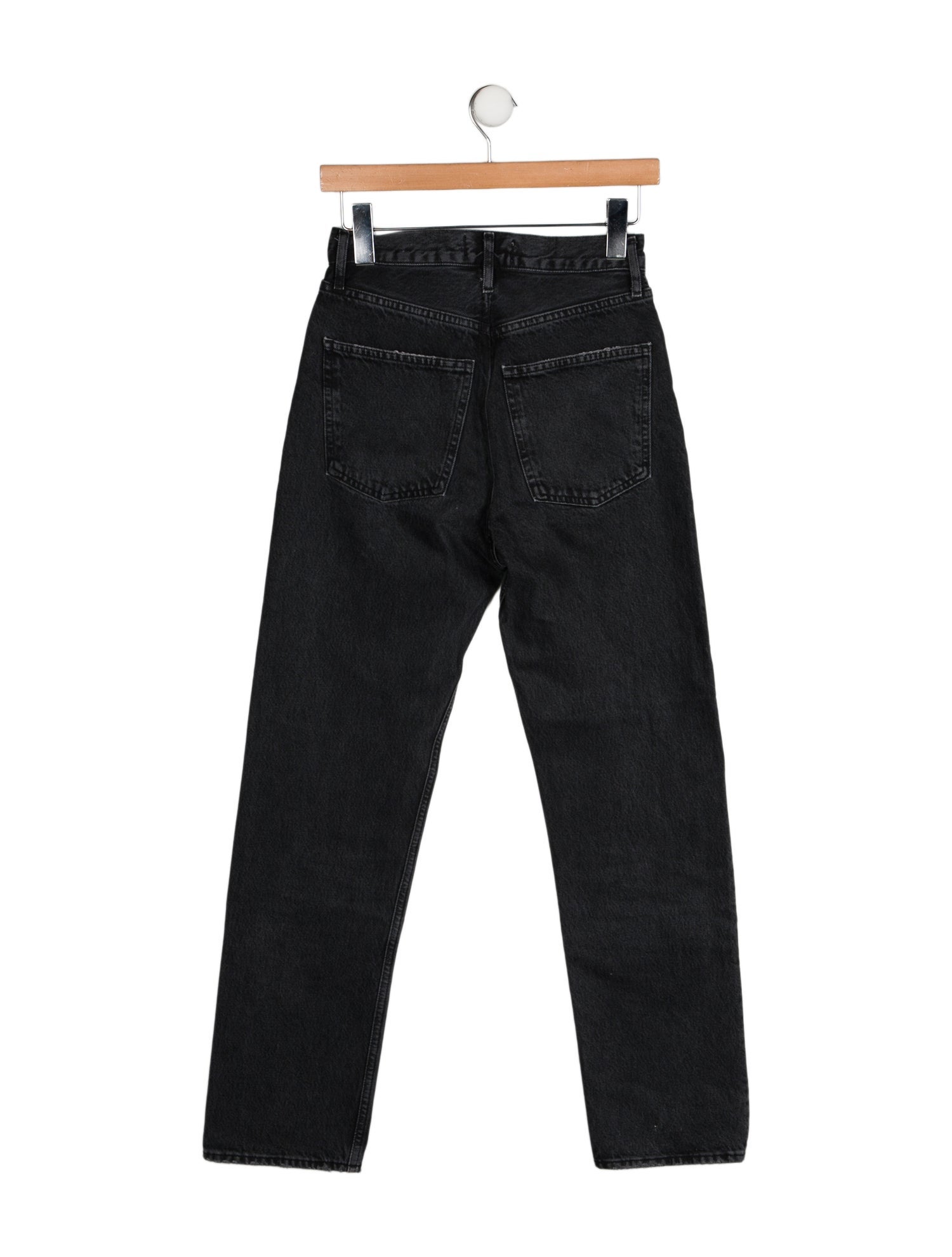 AGOLDE High-Rise Straight Leg Jeans