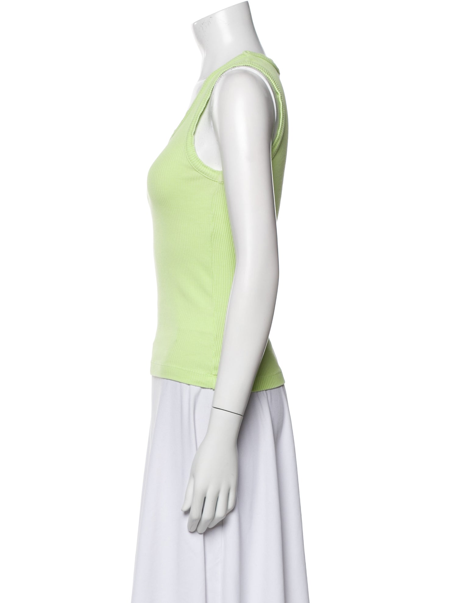 AGOLDE Scoop Neck Sleeveless Top