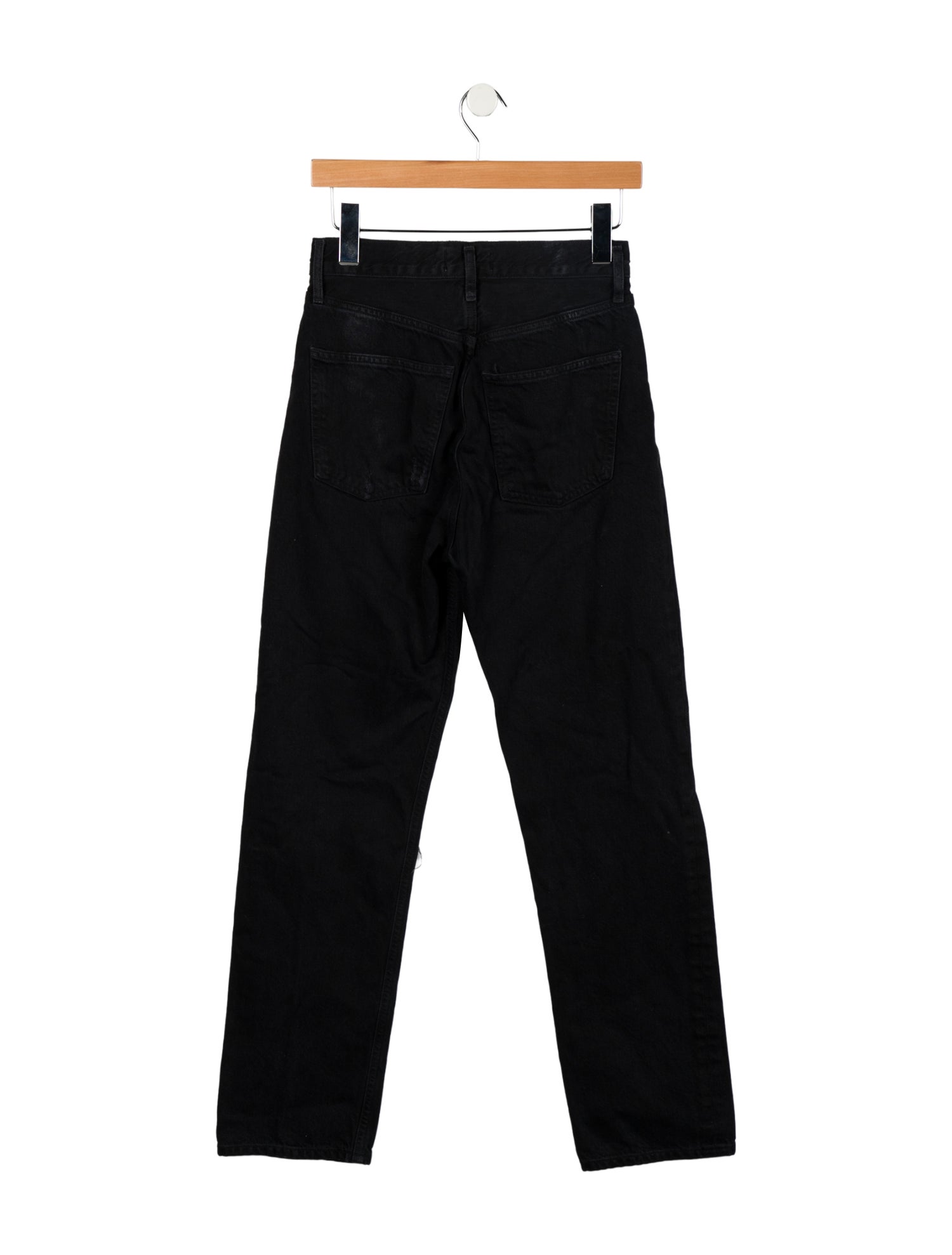 AGOLDE High-Rise Straight Leg Jeans
