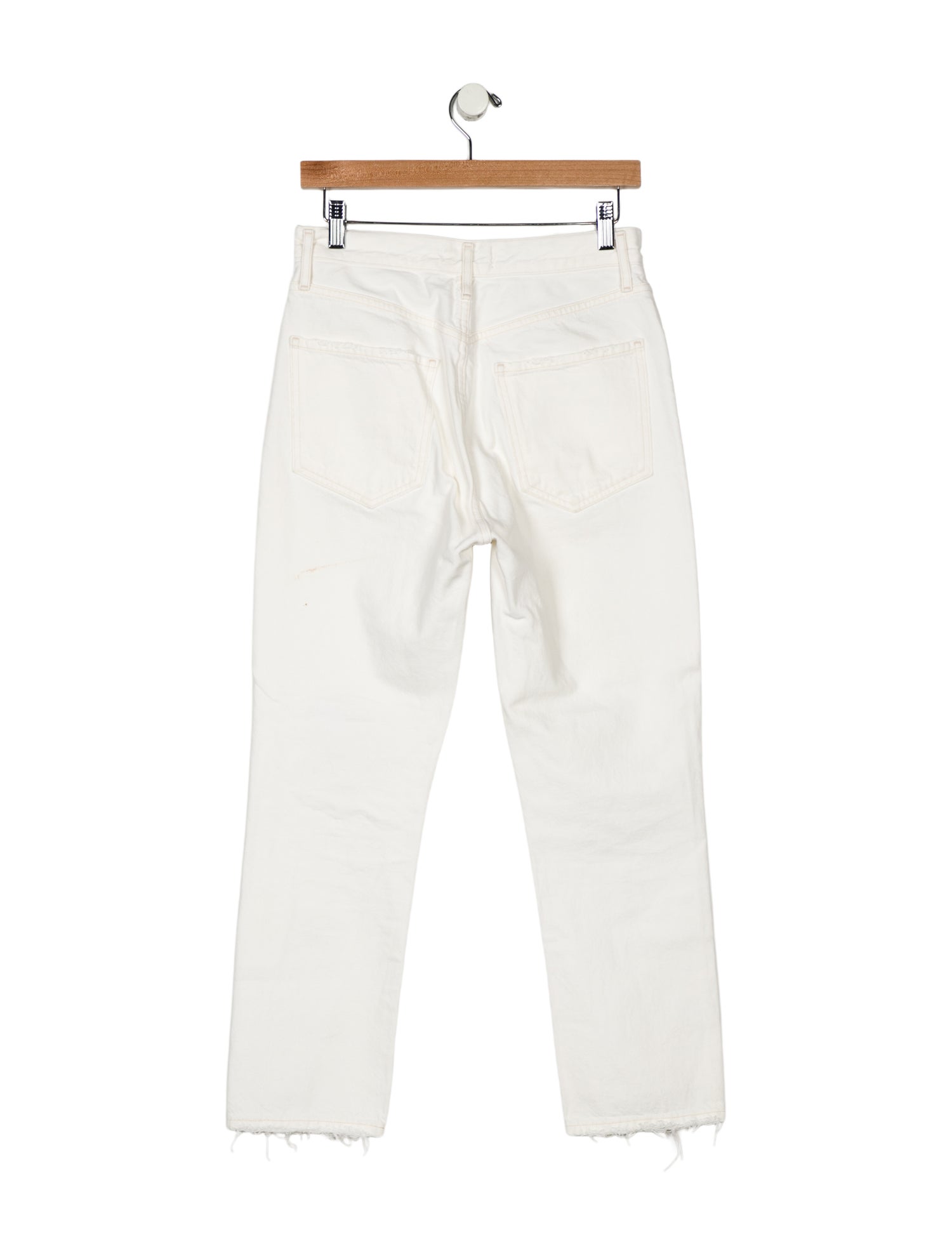 AGOLDE High-Rise Straight Leg Jeans