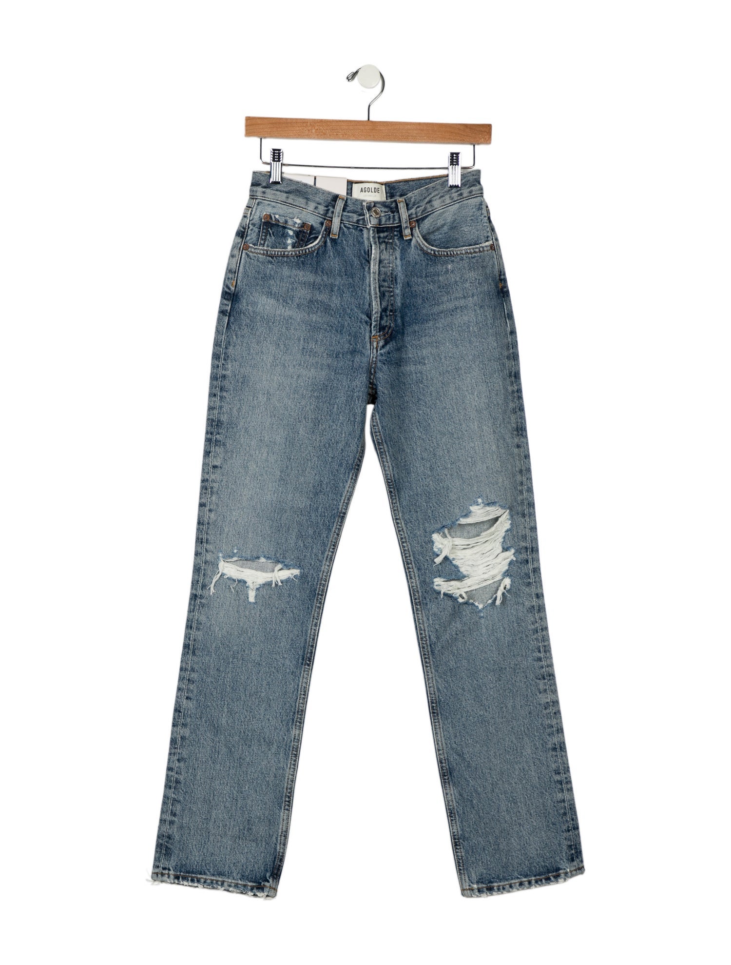 AGOLDE Mid-Rise Straight Leg Jeans w/ Tags