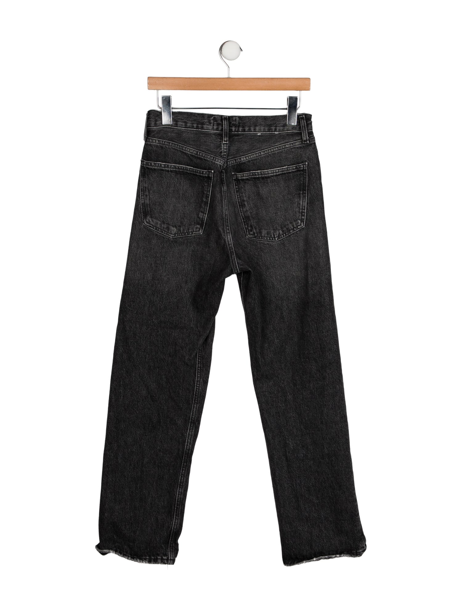 AGOLDE High-Rise Straight Leg Jeans