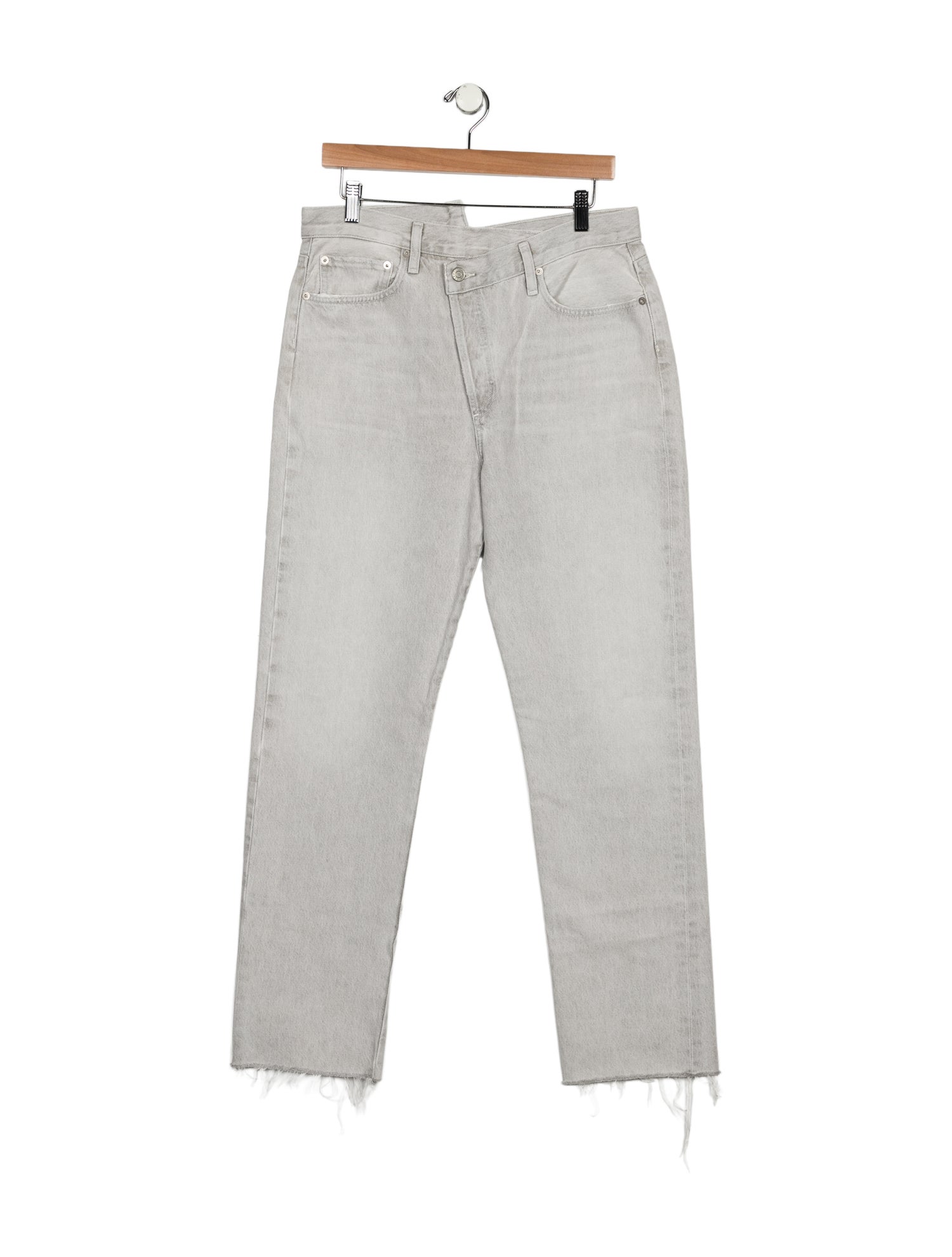 AGOLDE High-Rise Straight Leg Jeans