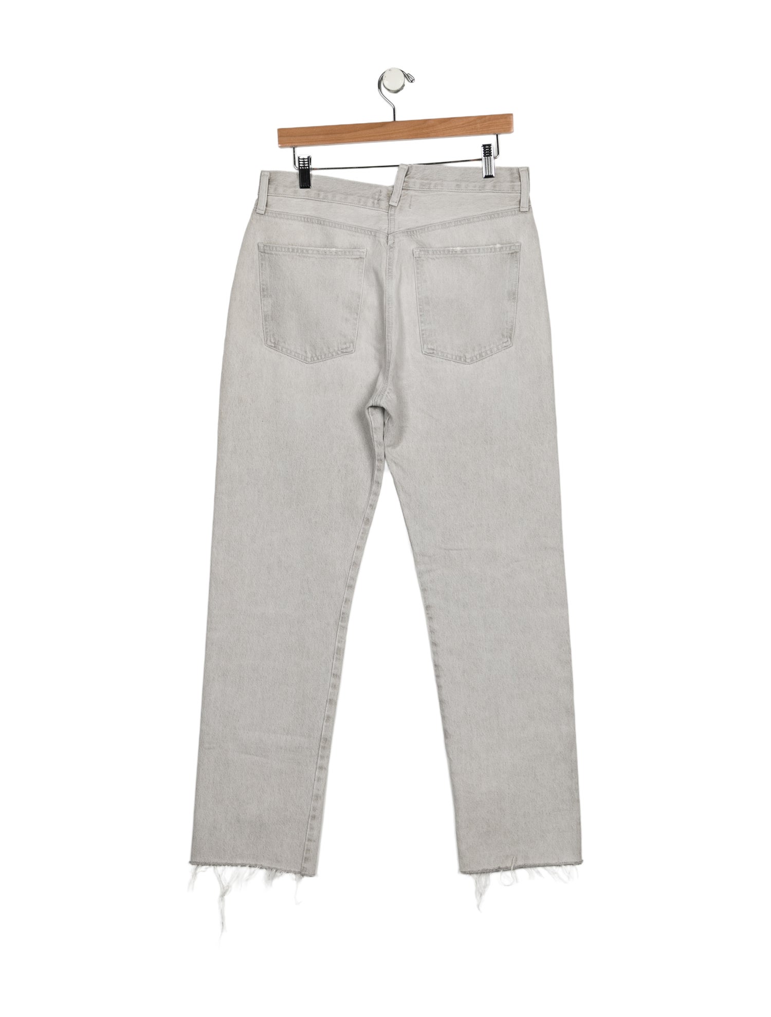 AGOLDE High-Rise Straight Leg Jeans