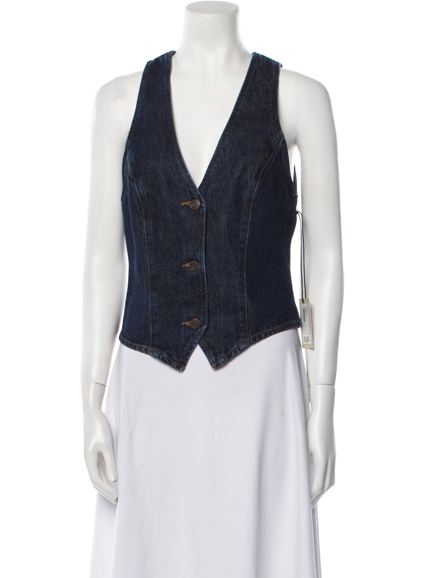 AGOLDE V-Neck Sleeveless Crop Top w/ Tags