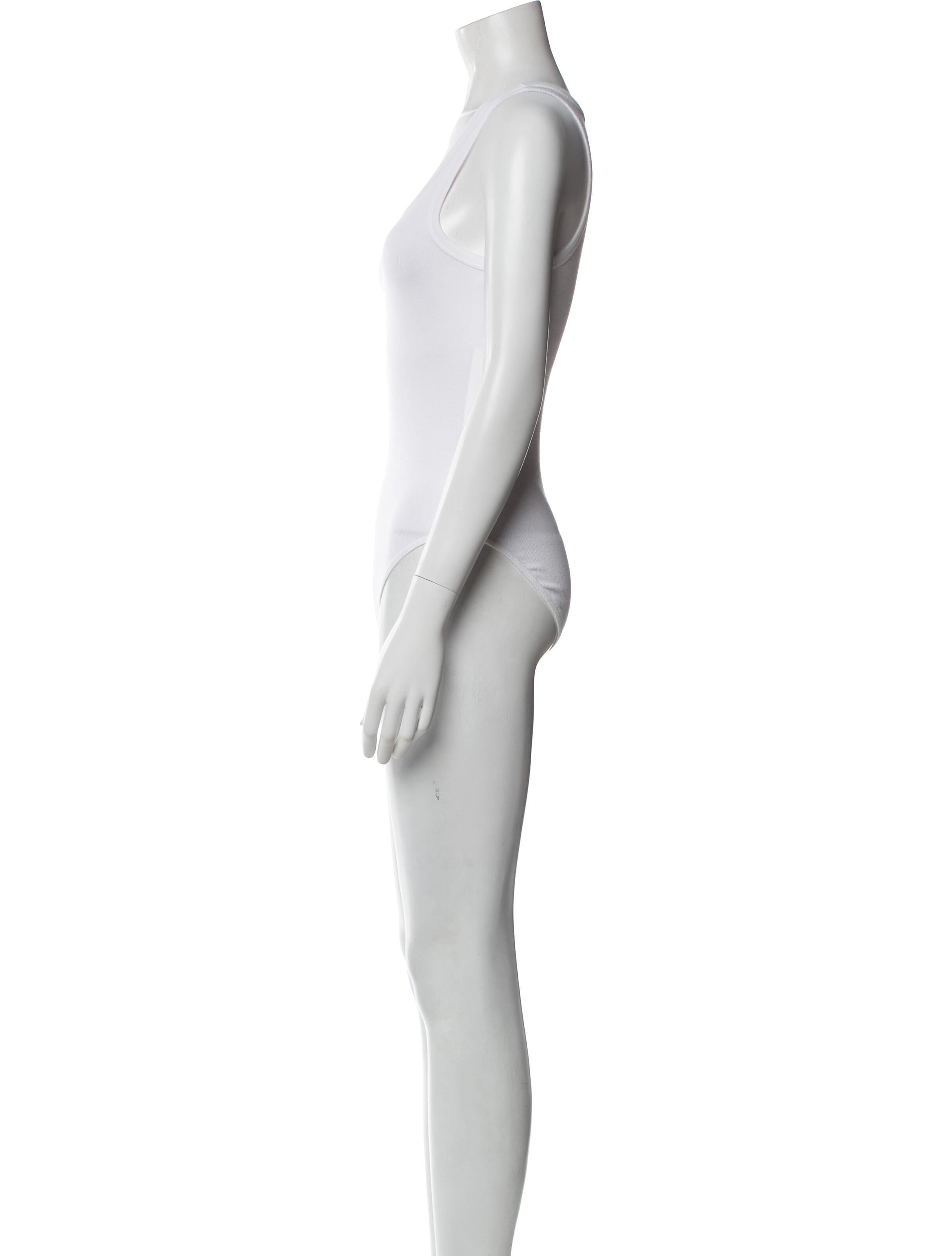 AGOLDE Scoop Neck Sleeveless Bodysuit