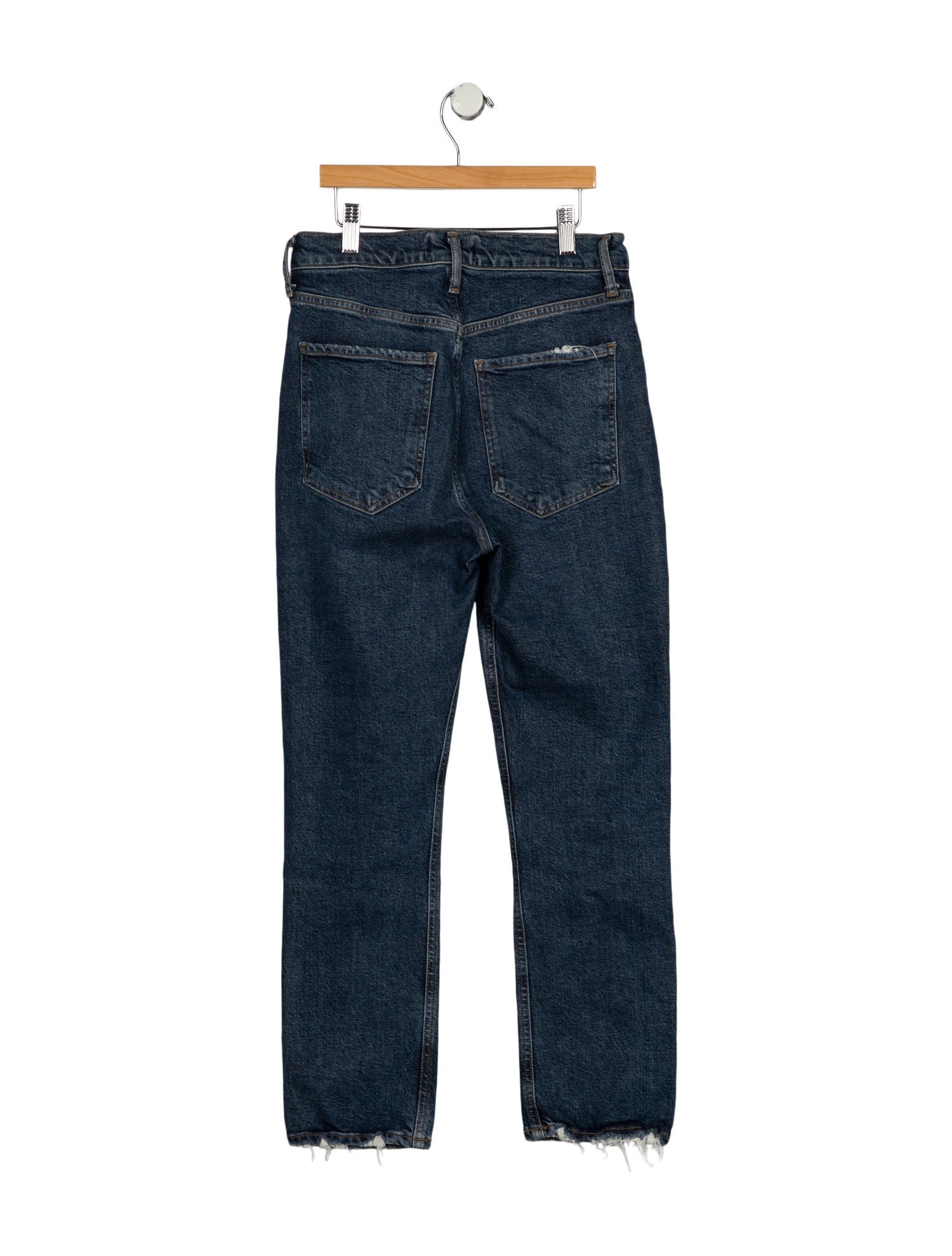 AGOLDE High-Rise Straight Leg Jeans