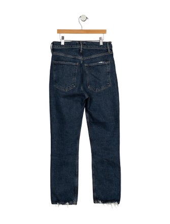 AGOLDE High-Rise Straight Leg Jeans