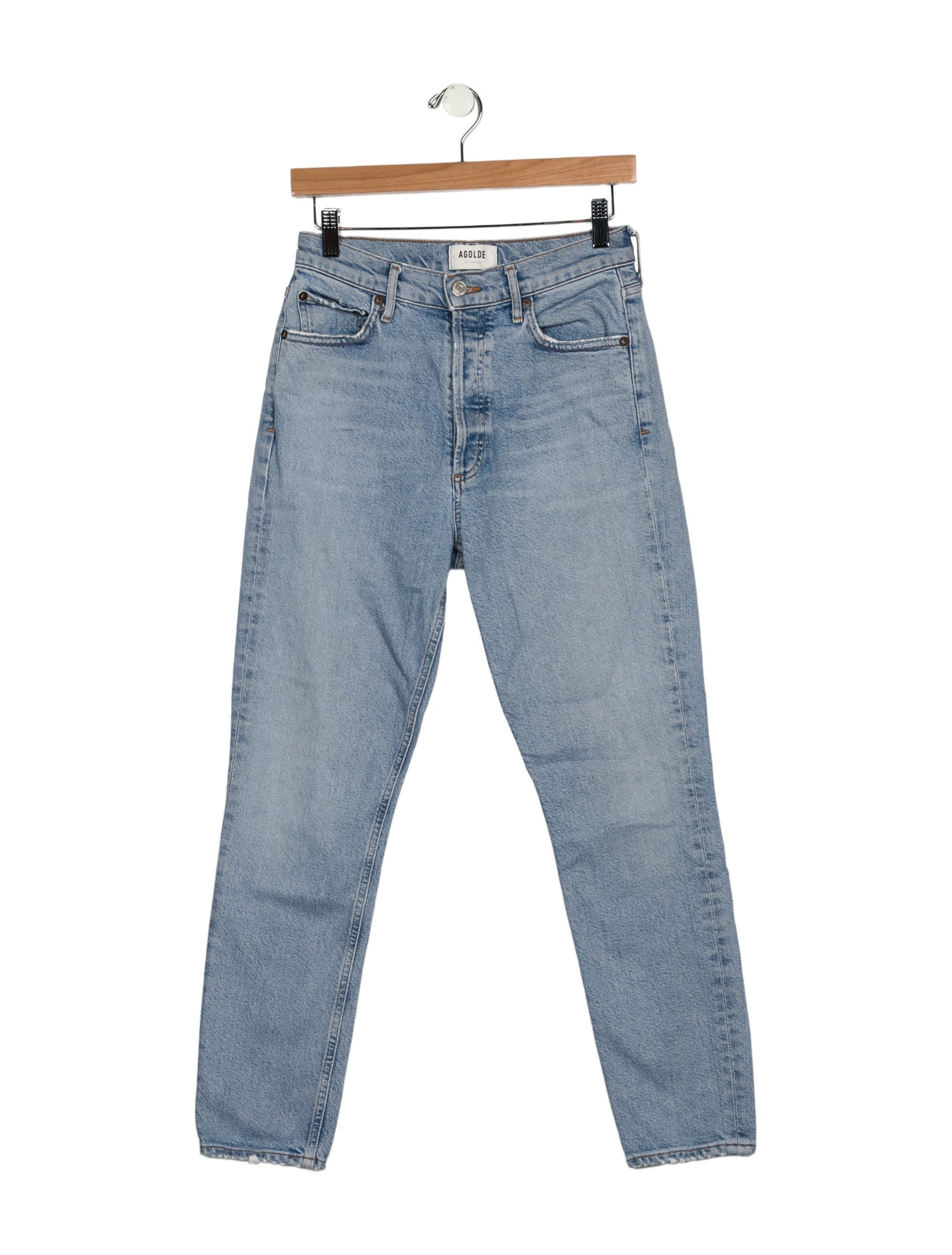 AGOLDE High-Rise Skinny Leg Jeans