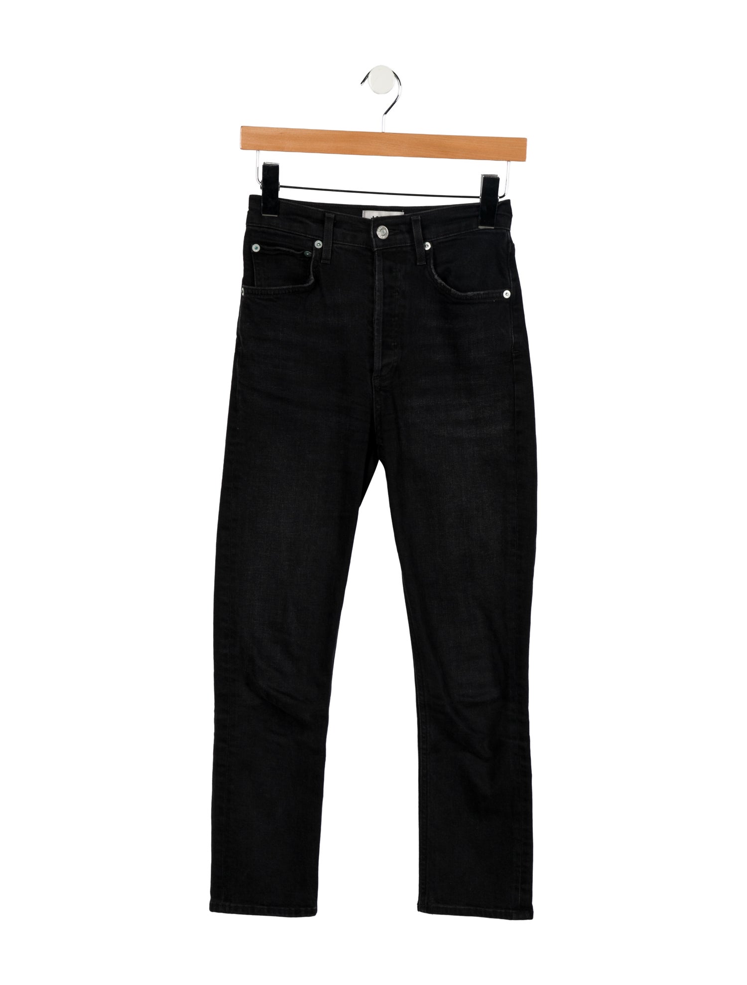 AGOLDE High-Rise Straight Leg Jeans