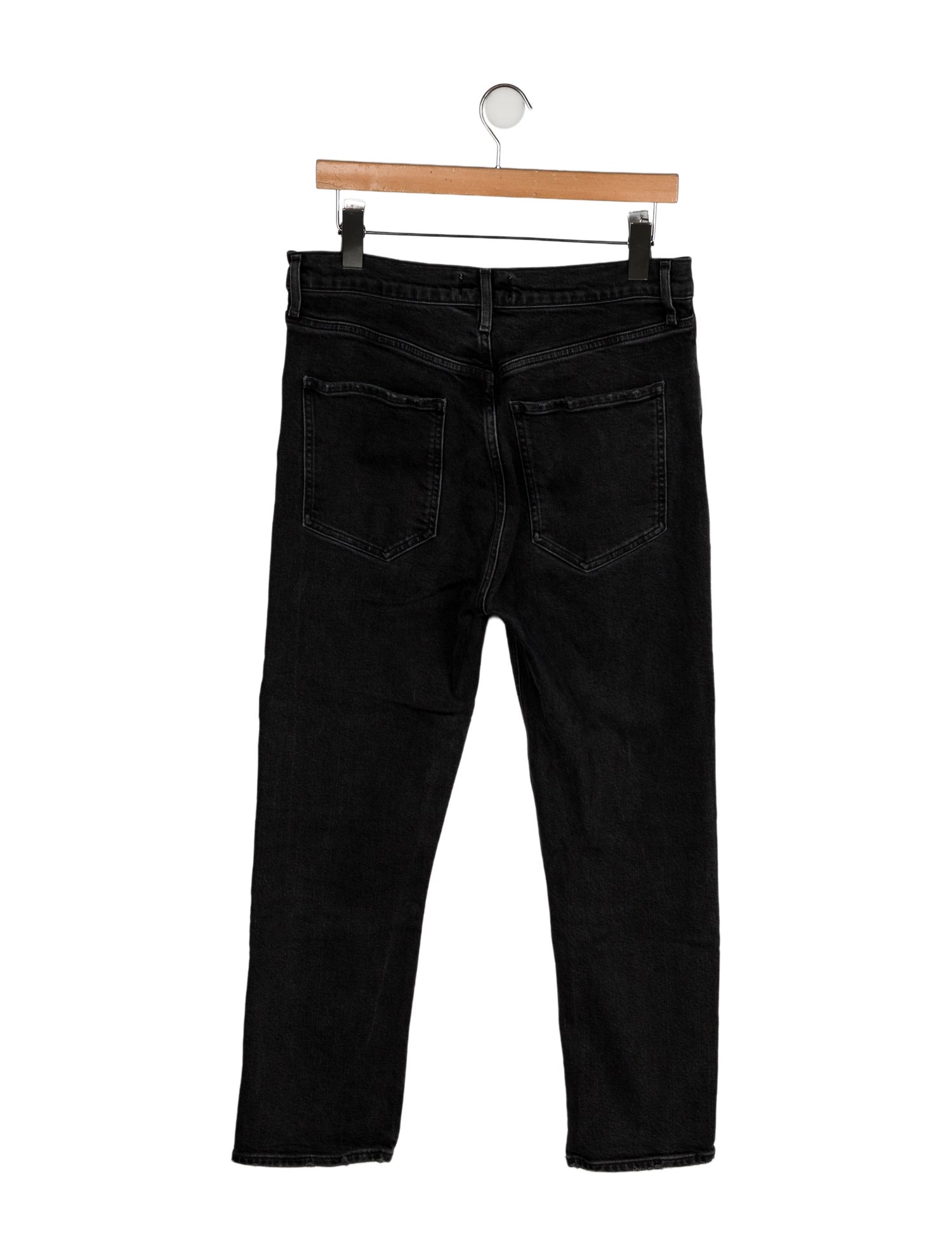 AGOLDE High-Rise Straight Leg Jeans
