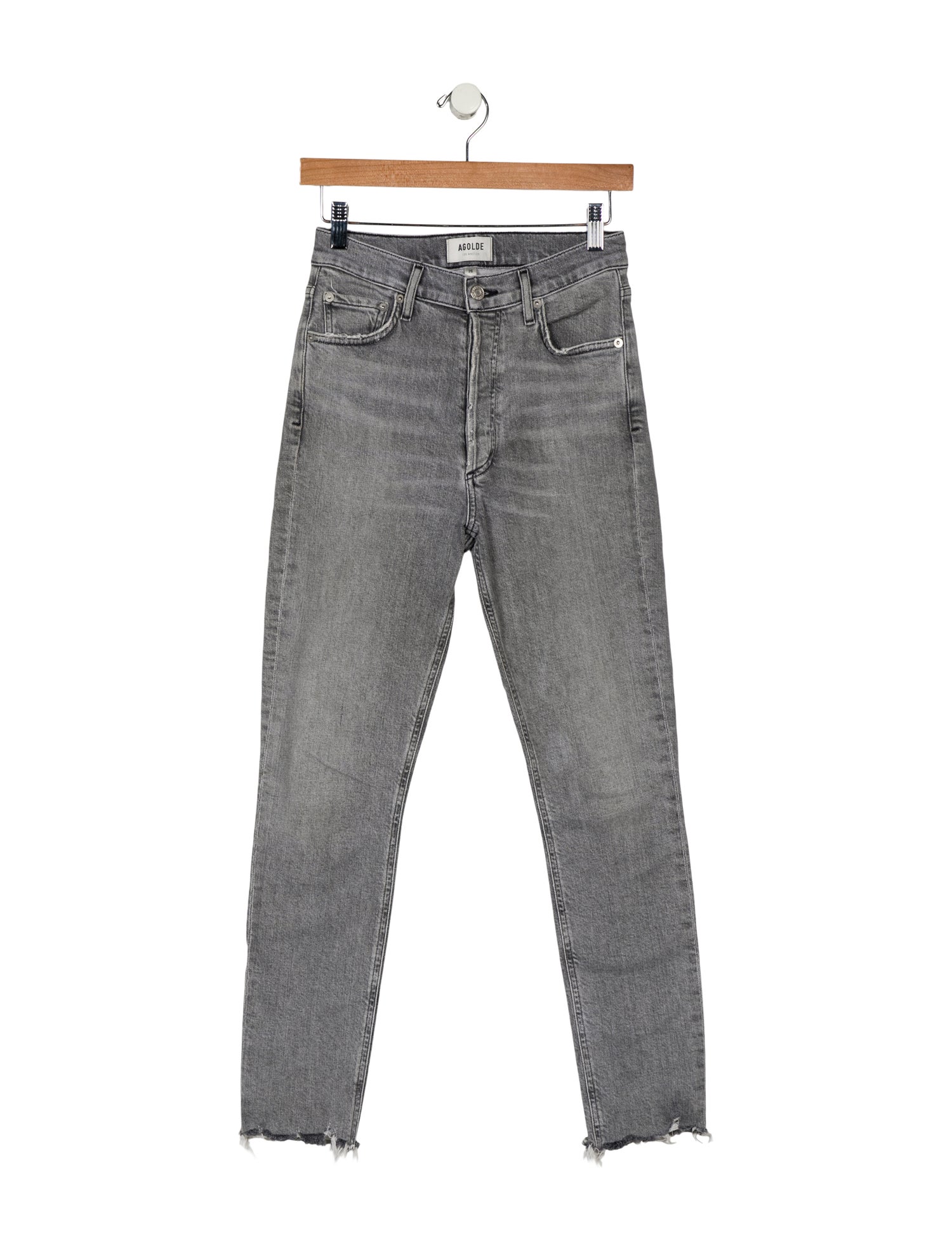 AGOLDE Mid-Rise Skinny Leg Jeans