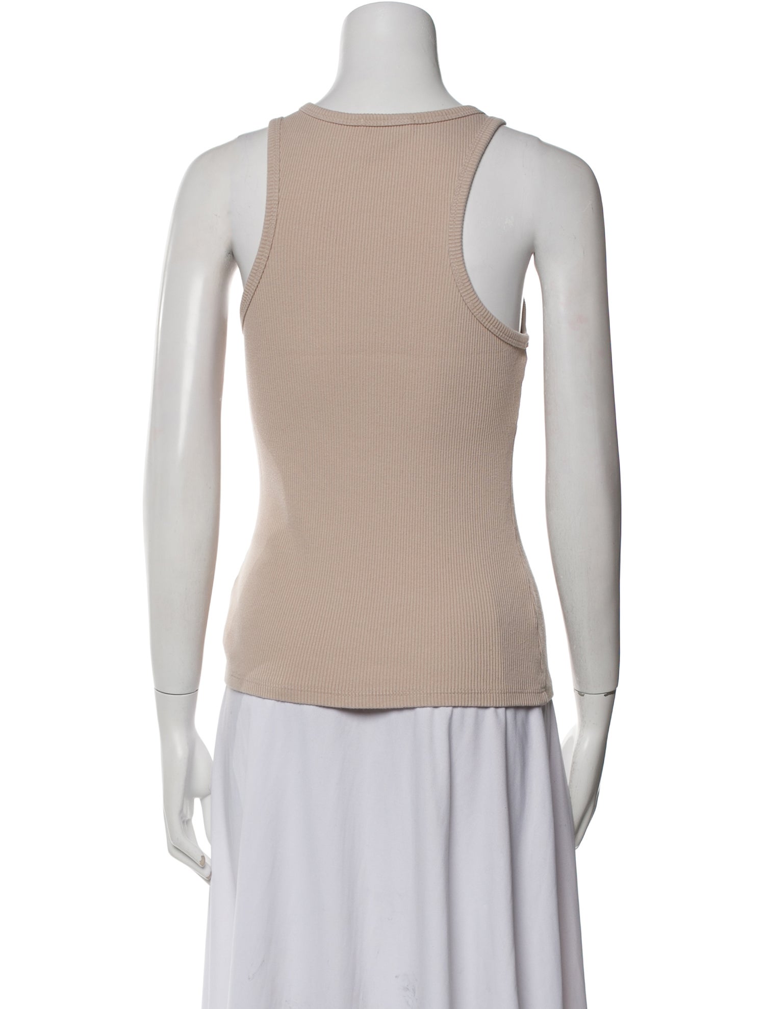 AGOLDE Crew Neck Sleeveless Top