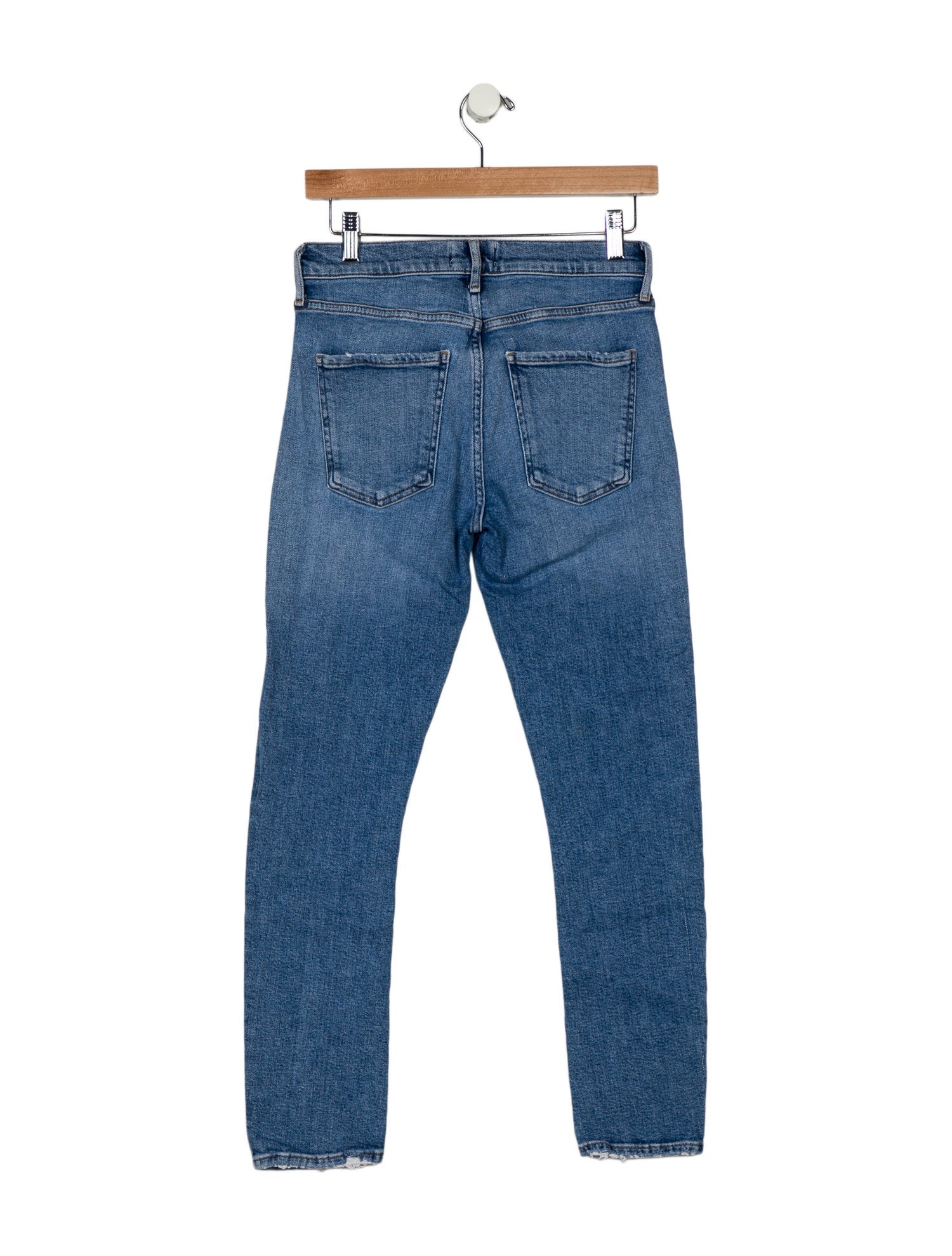AGOLDE Mid-Rise Skinny Leg Jeans