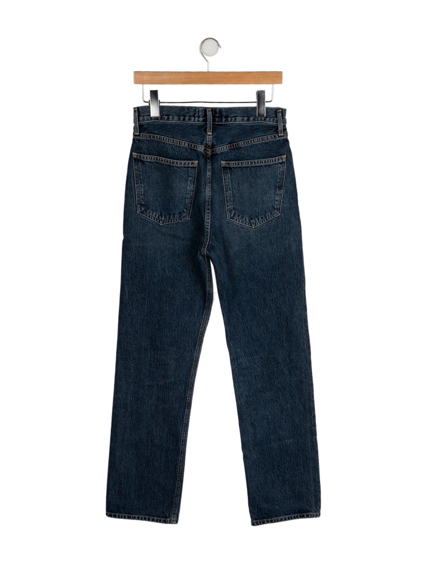 AGOLDE High-Rise Straight Leg Jeans