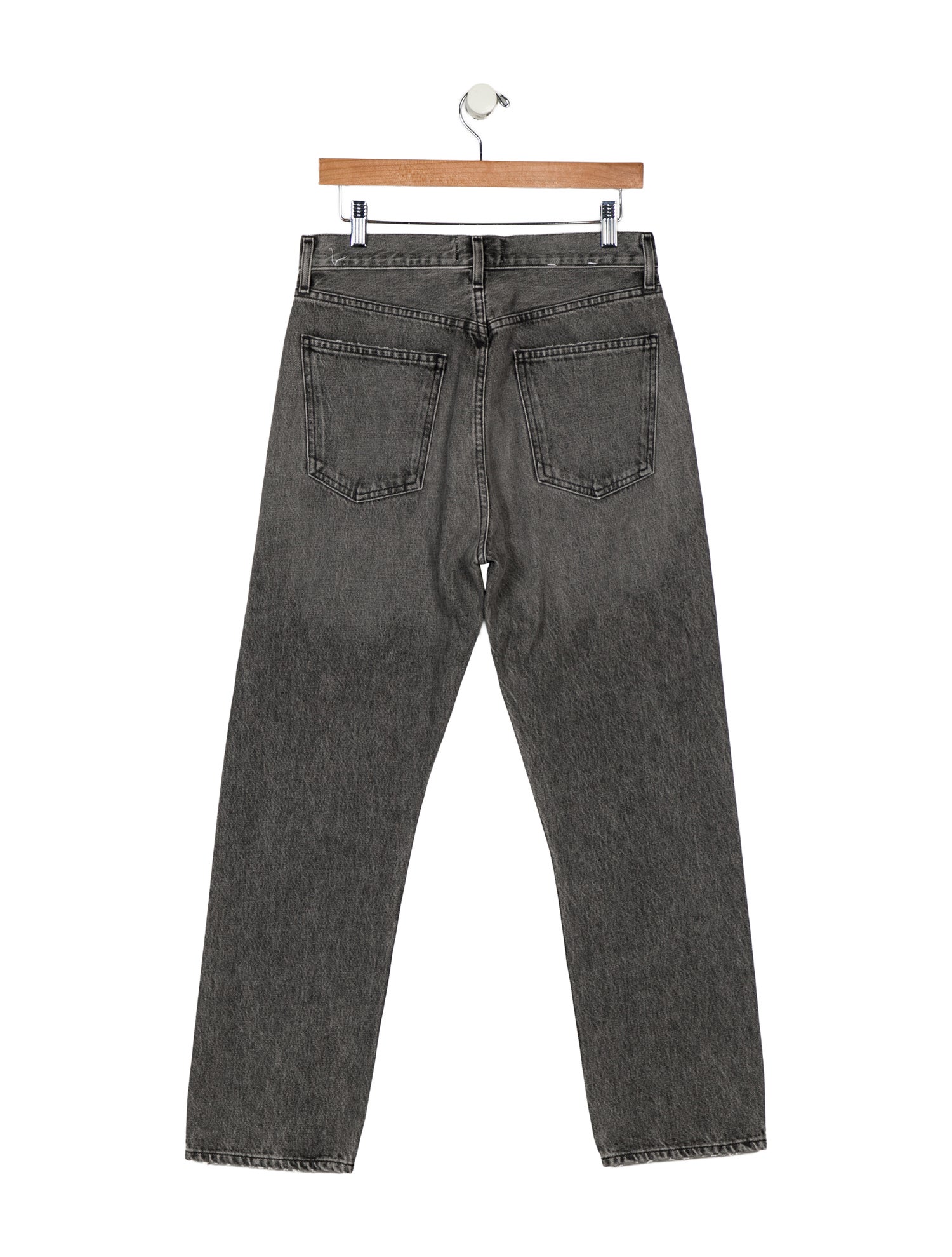 AGOLDE High-Rise Straight Leg Jeans