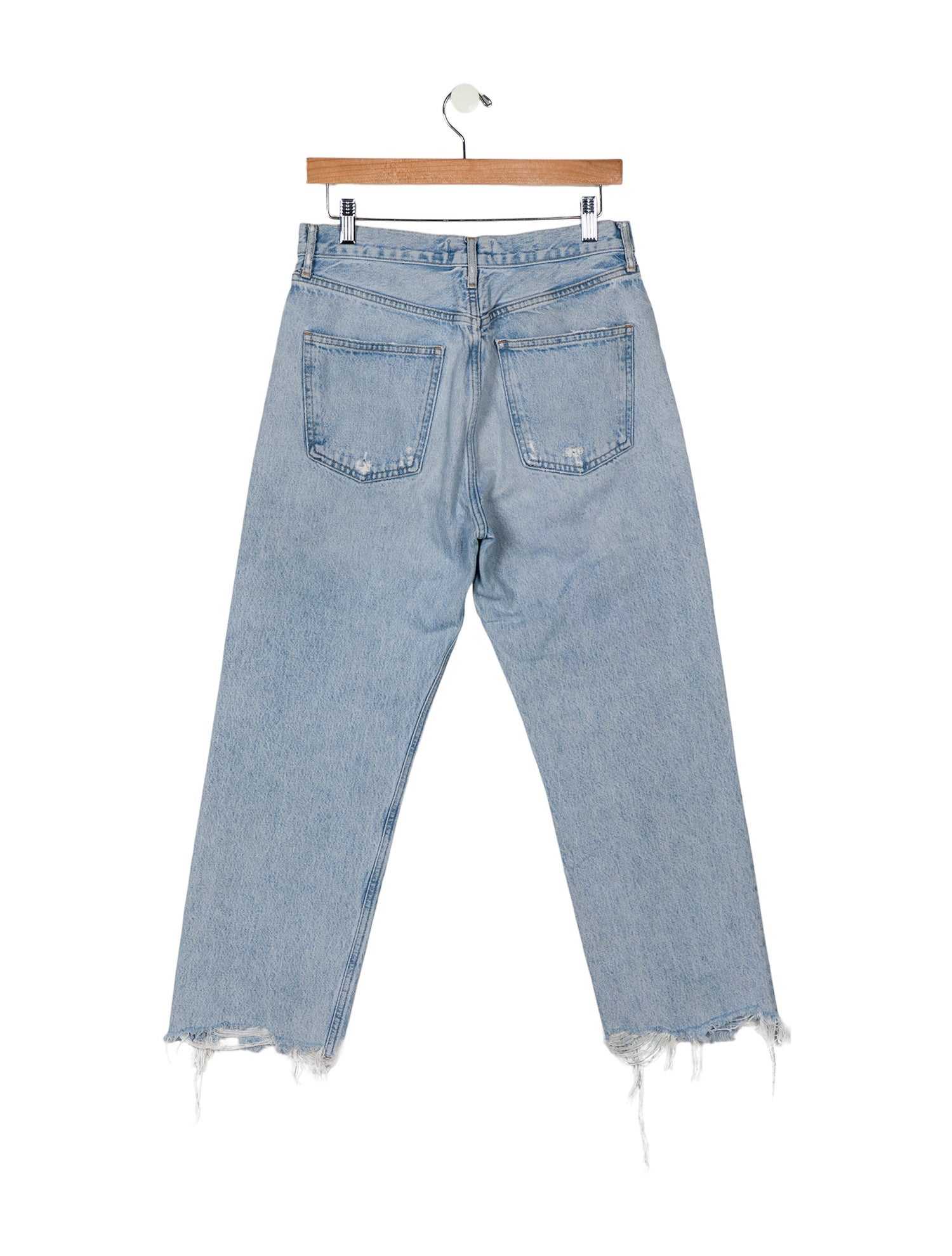 AGOLDE High-Rise Straight Leg Jeans