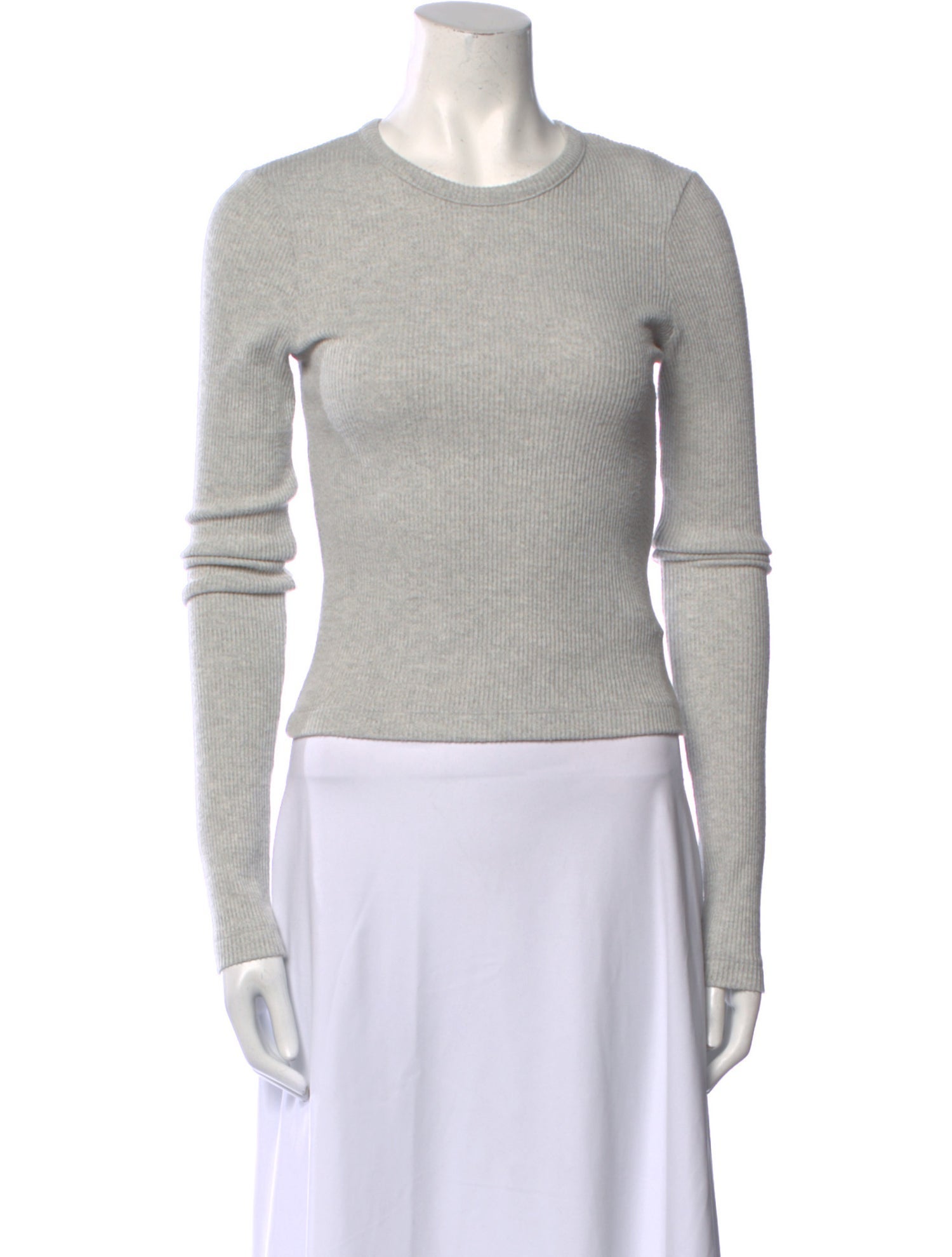 AGOLDE Crew Neck Long Sleeve Sweatshirt