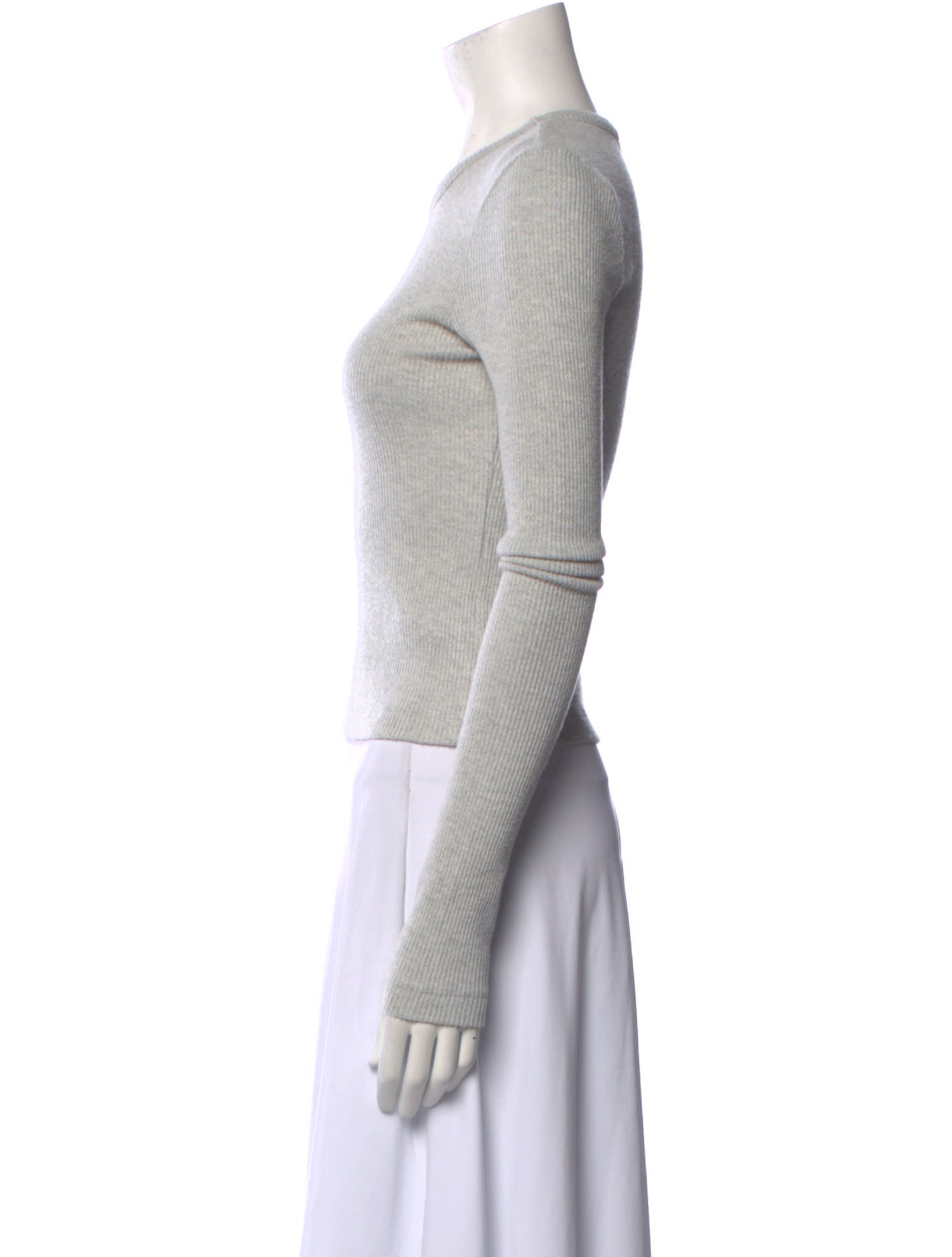 AGOLDE Crew Neck Long Sleeve Sweatshirt