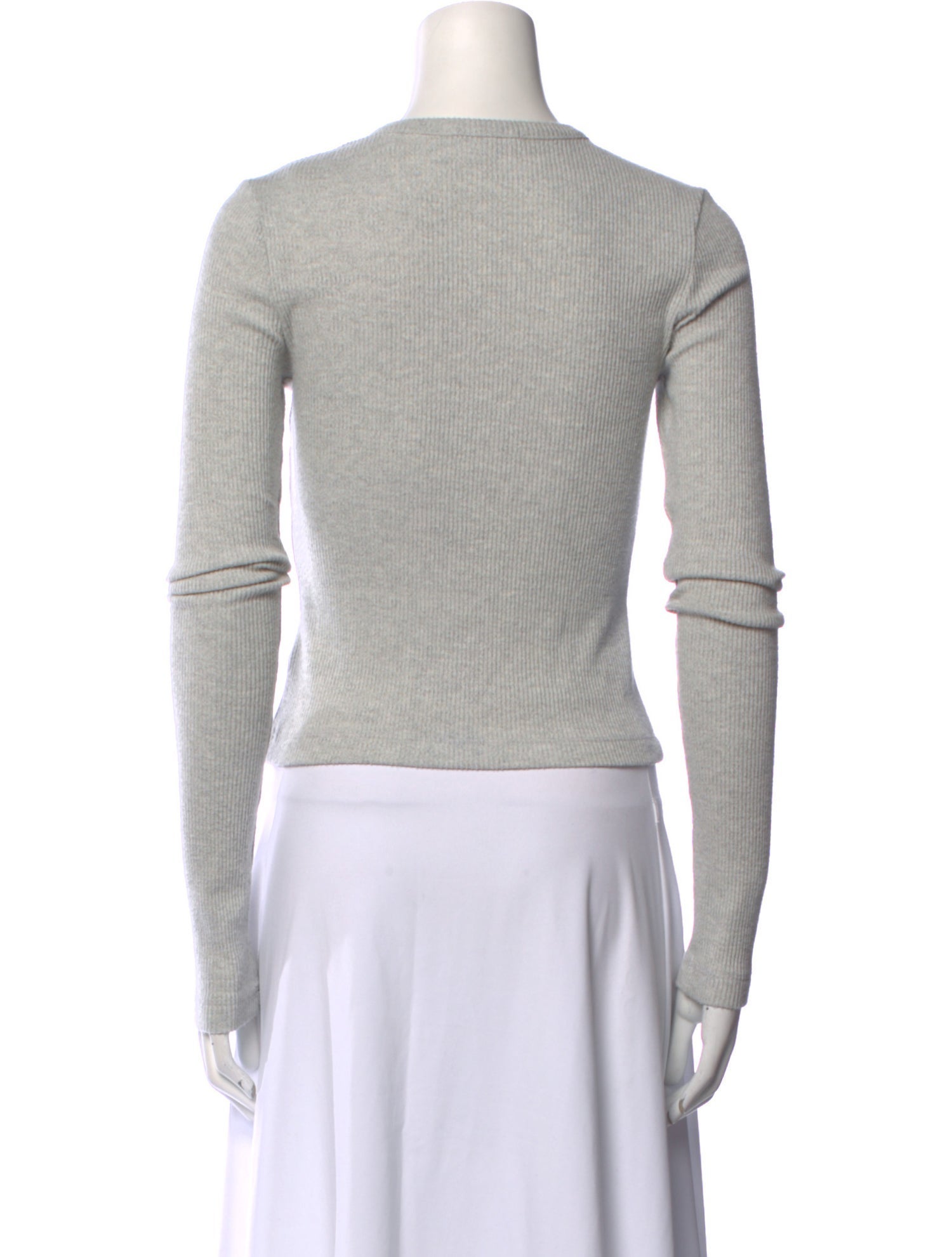 AGOLDE Crew Neck Long Sleeve Sweatshirt