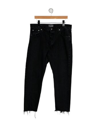AGOLDE Mid-Rise Straight Leg Jeans