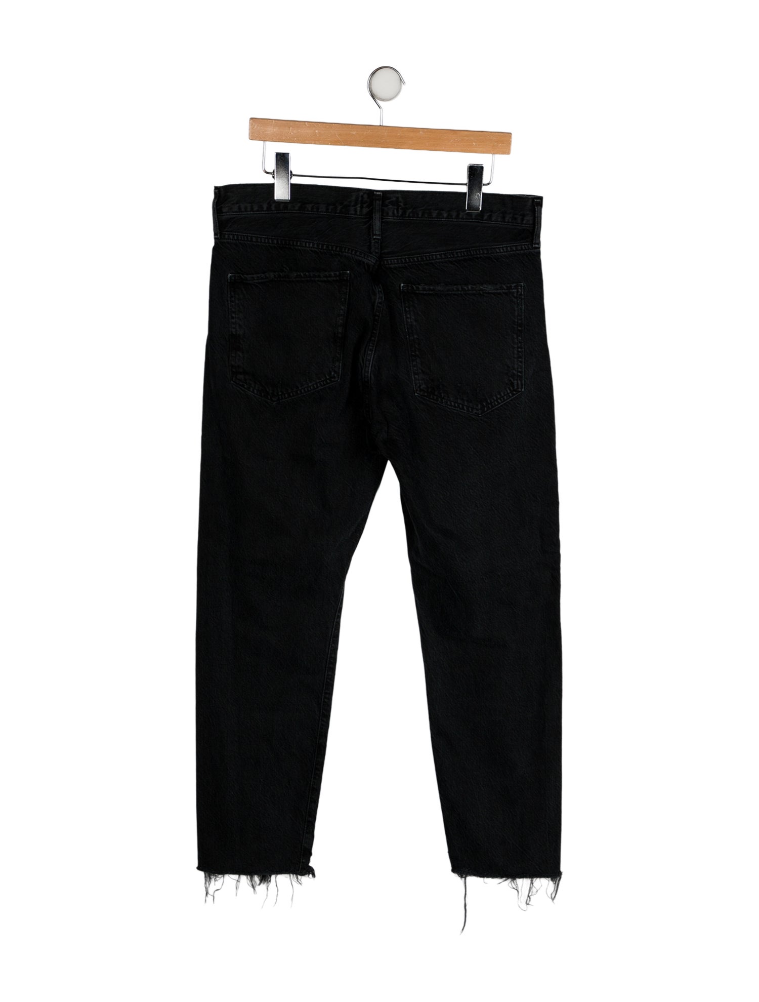 AGOLDE Mid-Rise Straight Leg Jeans