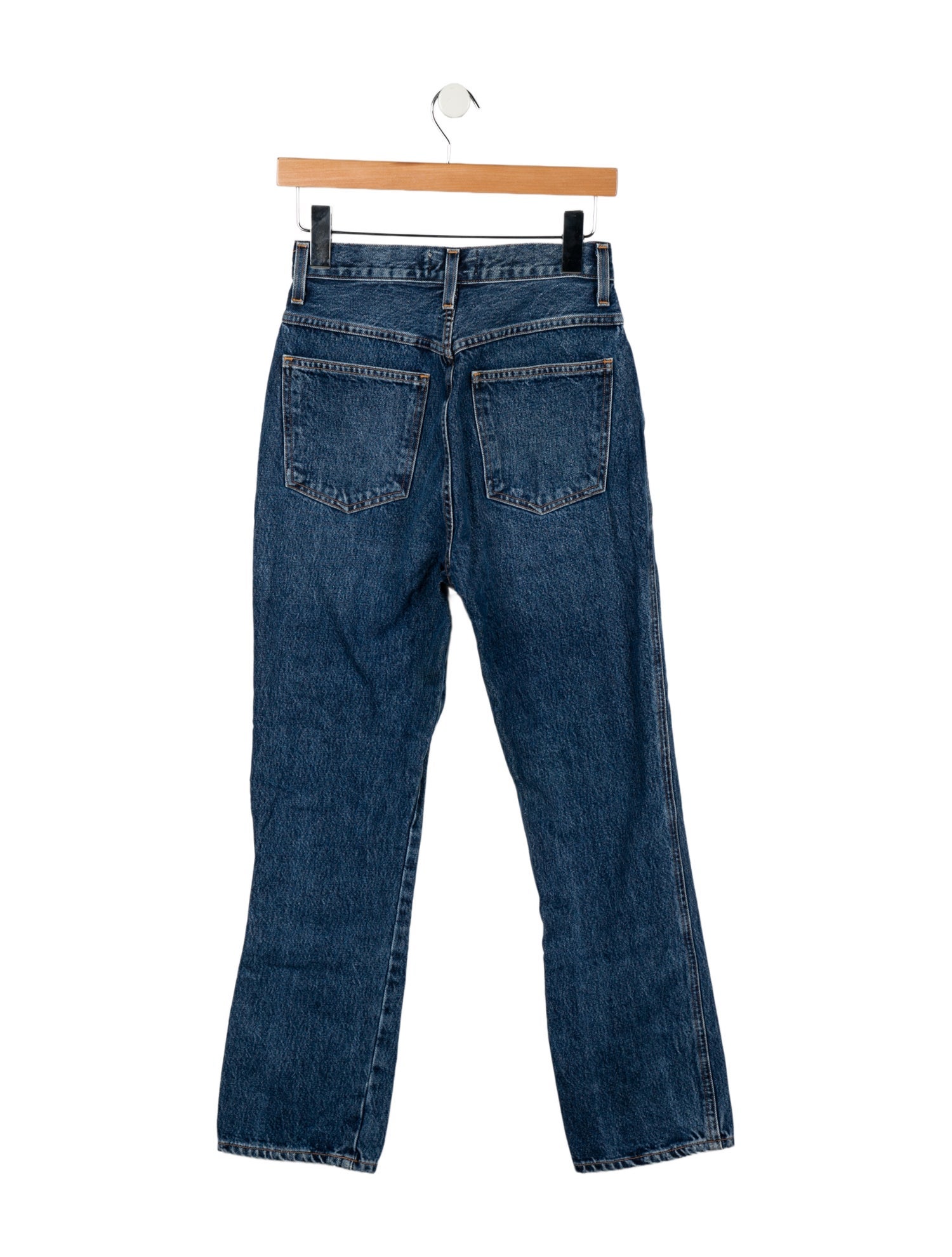 AGOLDE High-Rise Straight Leg Jeans