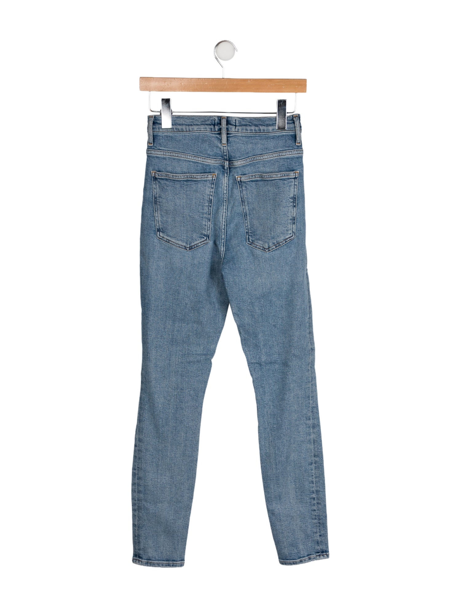AGOLDE High-Rise Skinny Leg Jeans