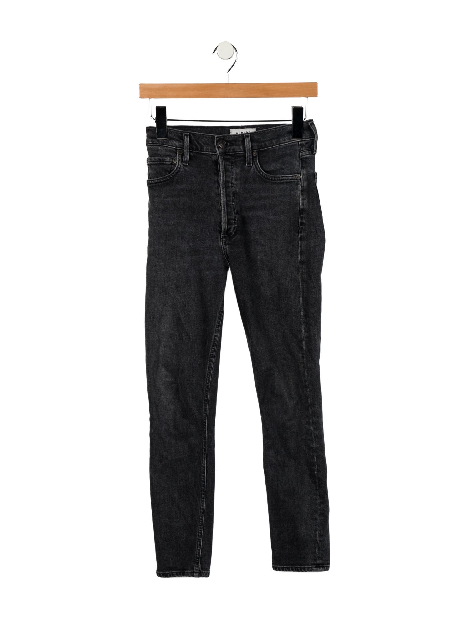 AGOLDE High-Rise Skinny Leg Jeans