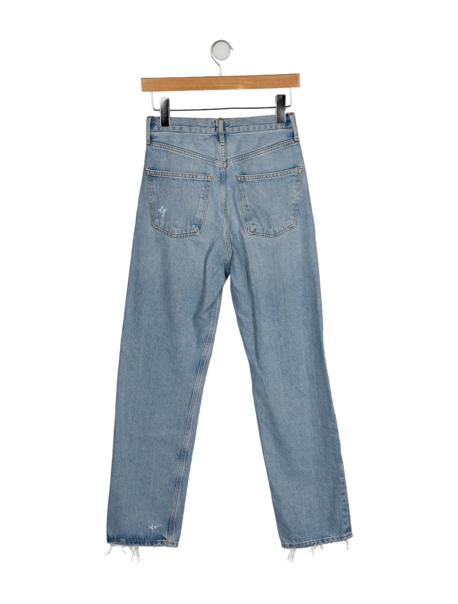 AGOLDE High-Rise Straight Leg Jeans