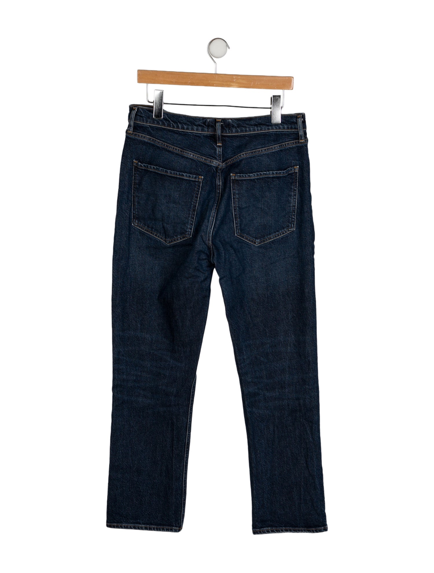 AGOLDE High-Rise Straight Leg Jeans