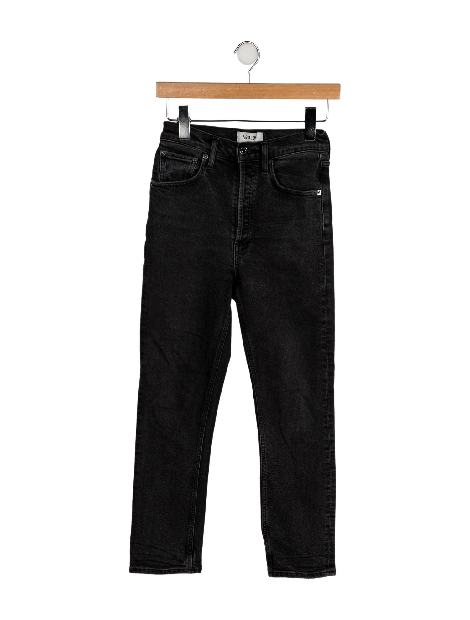 AGOLDE High-Rise Straight Leg Jeans