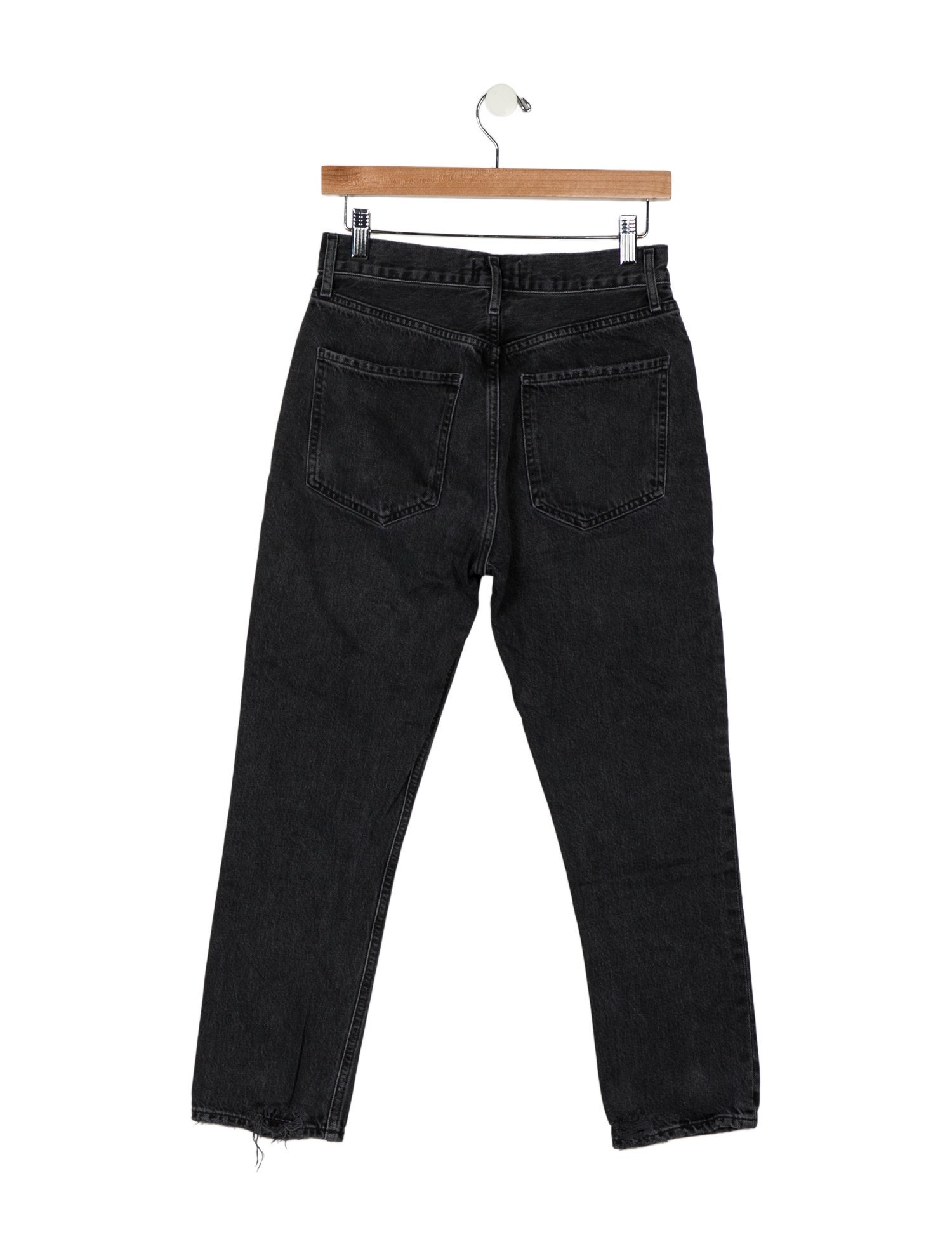 AGOLDE Mid-Rise Straight Leg Jeans
