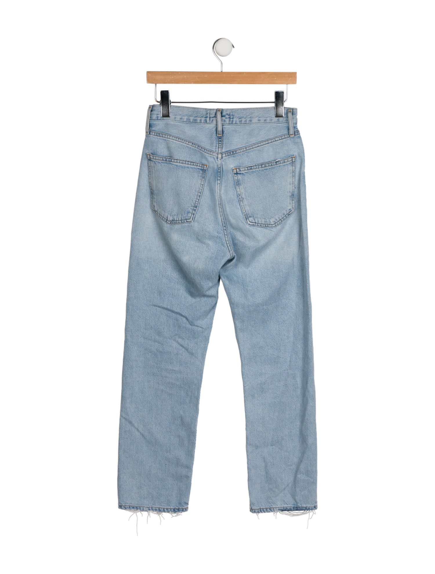 AGOLDE High-Rise Straight Leg Jeans