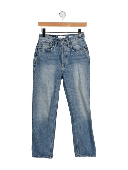 AGOLDE Mid-Rise Straight Leg Jeans